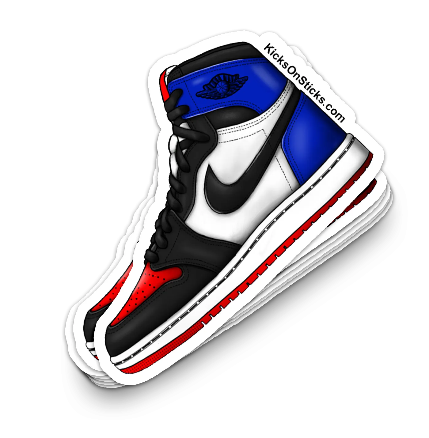 Jordan 1 "Top 3" B Sneaker Sticker