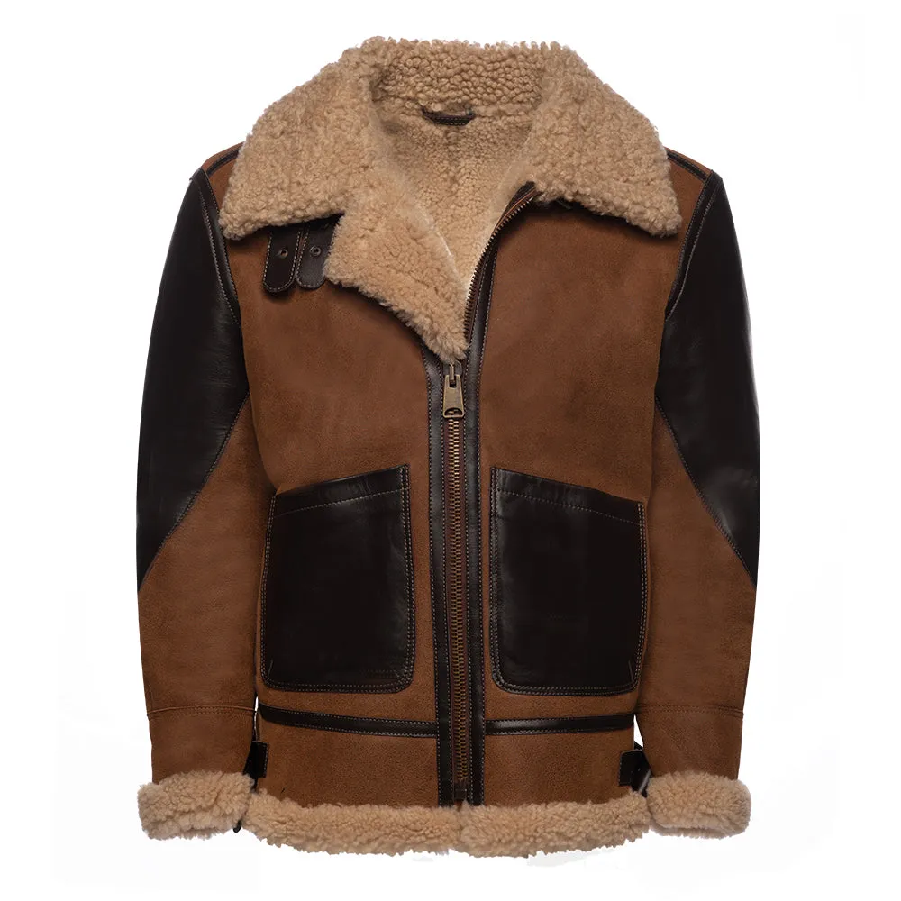 Juke's Bomber Aviator shearling jacket