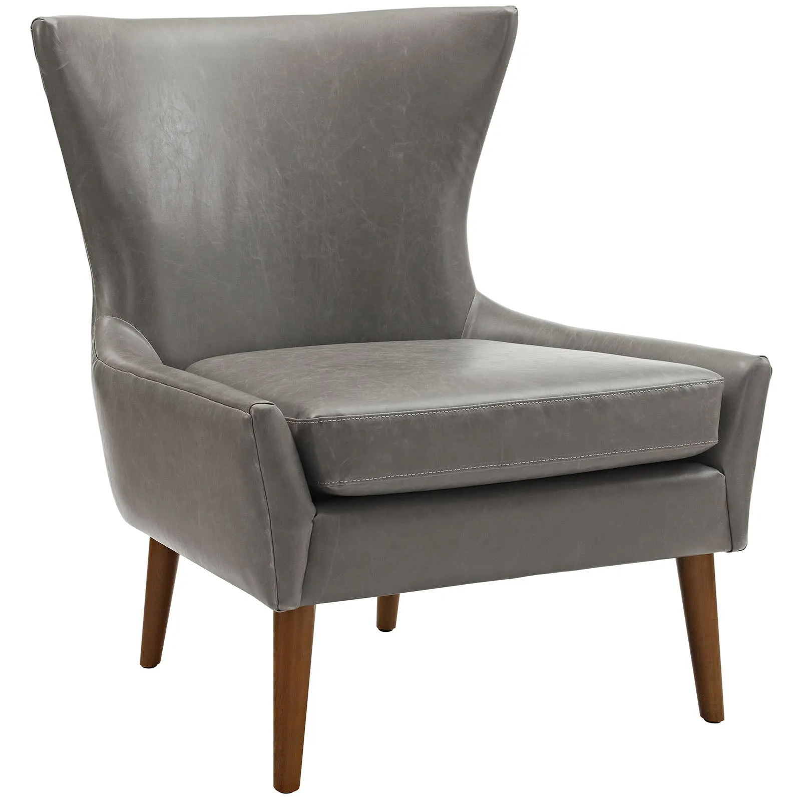 Keen Upholstered Vinyl Armchair