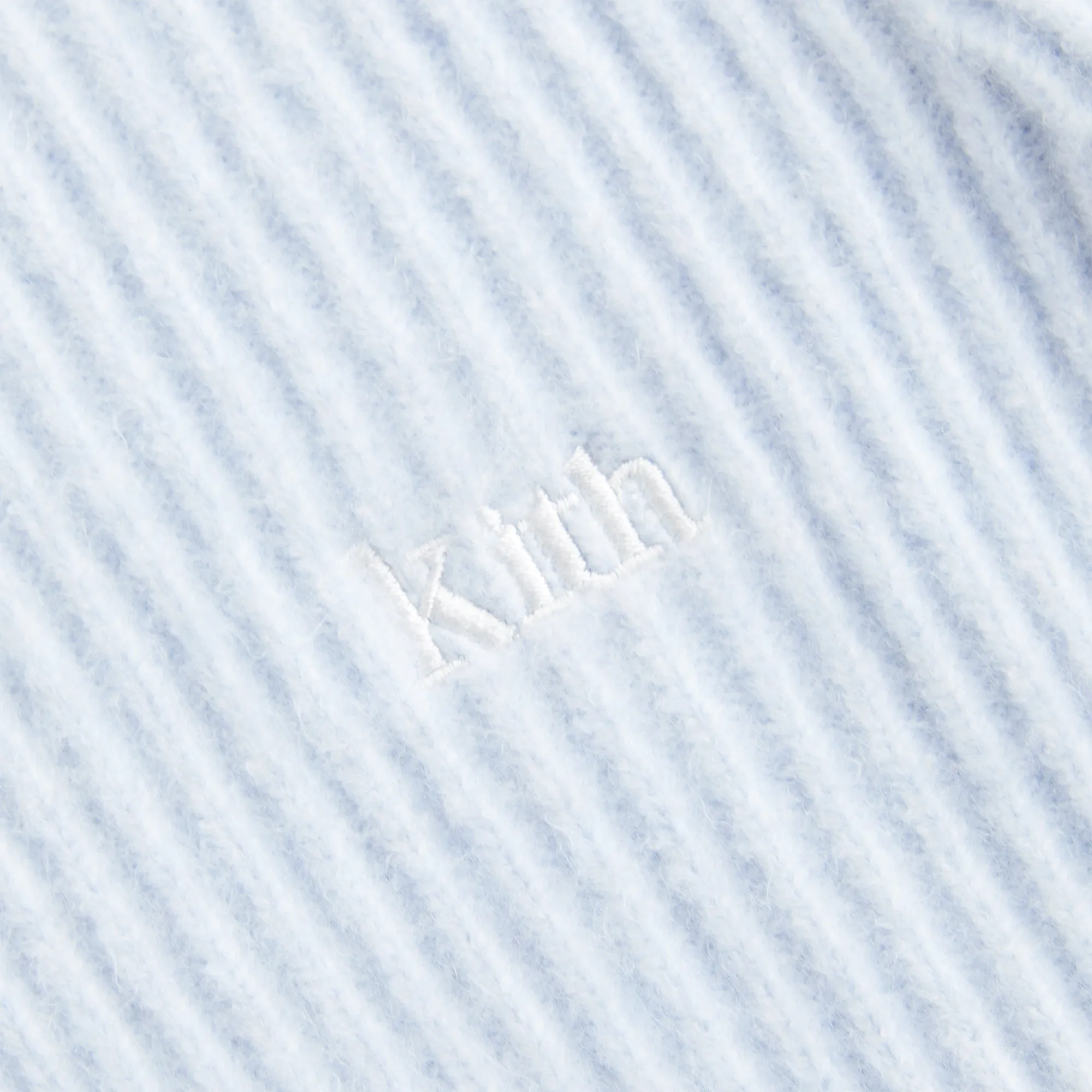 Kith Women Sloane Cropped Plush Rib Sweater - Kyanite