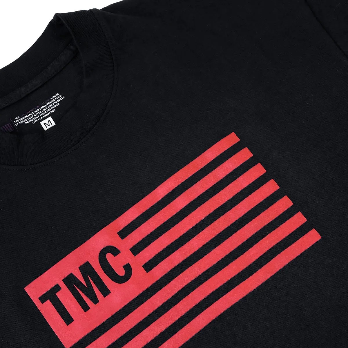 Limited Edition TMC Flag T-Shirt - Black/Red