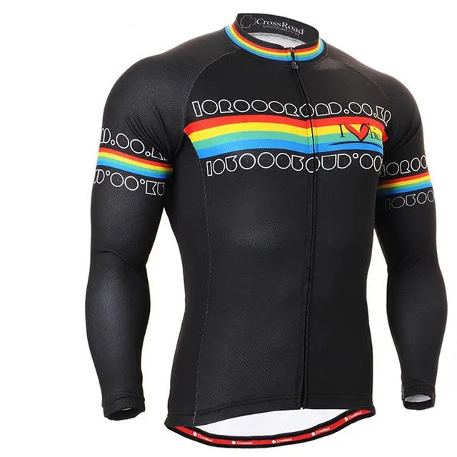 Long Sleeve Rainbow Jersey