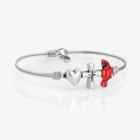 Love/ Faith/ Remembrance Bangle Bracelet