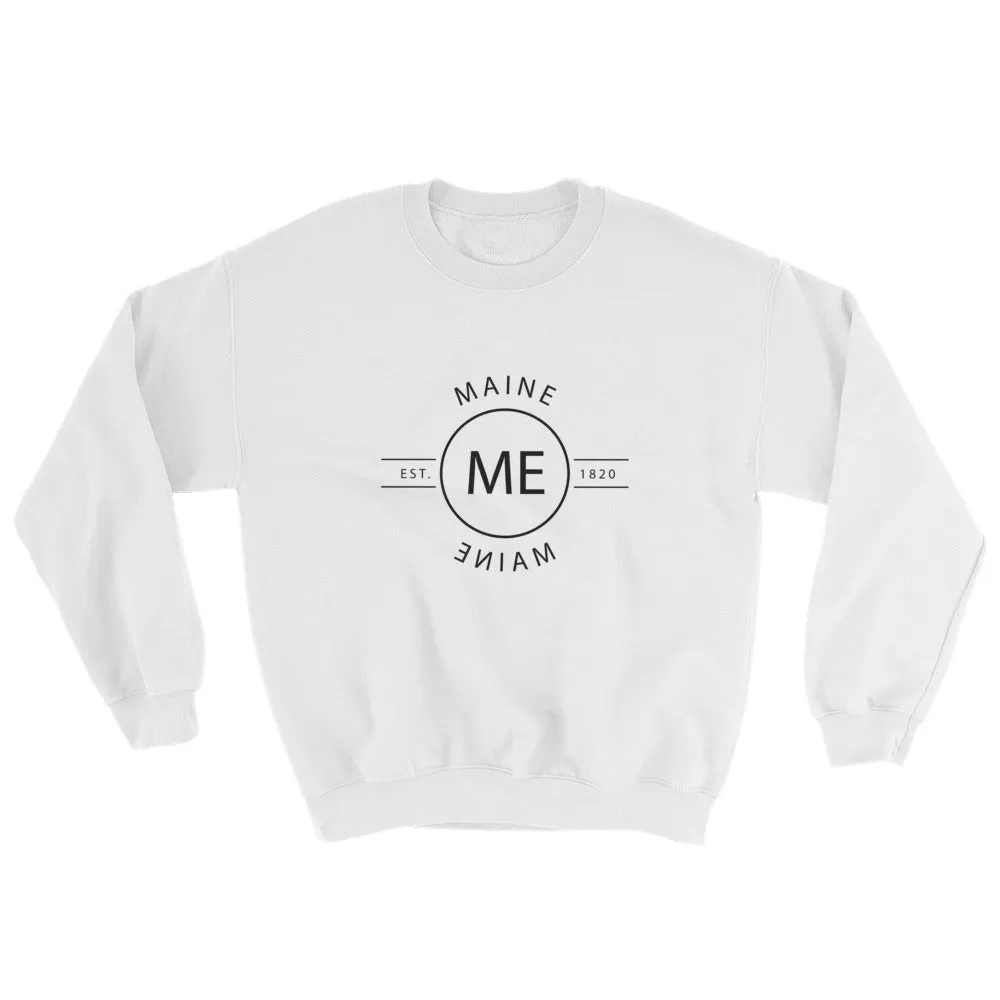 Maine - Crewneck Sweatshirt - Reflections