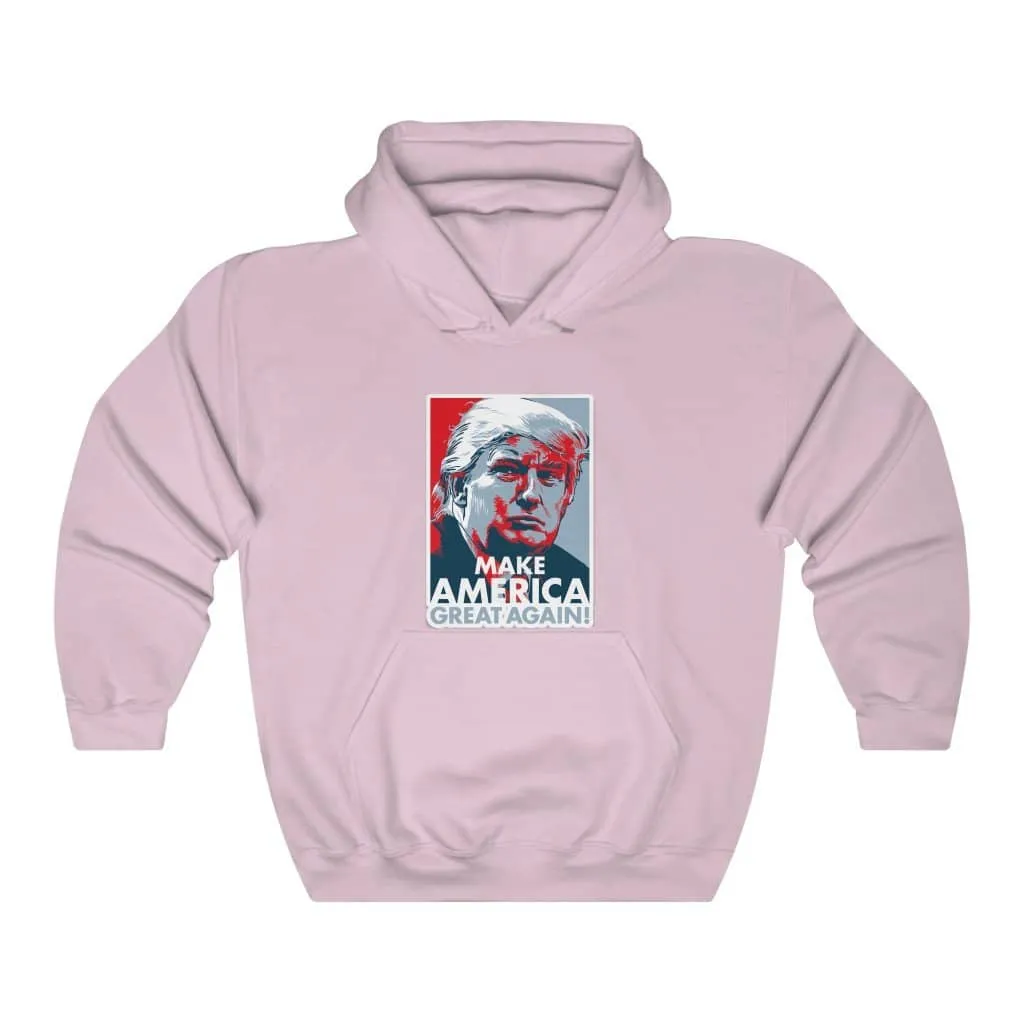 Make America Great Again Trump Iconic Pullover Hoodie