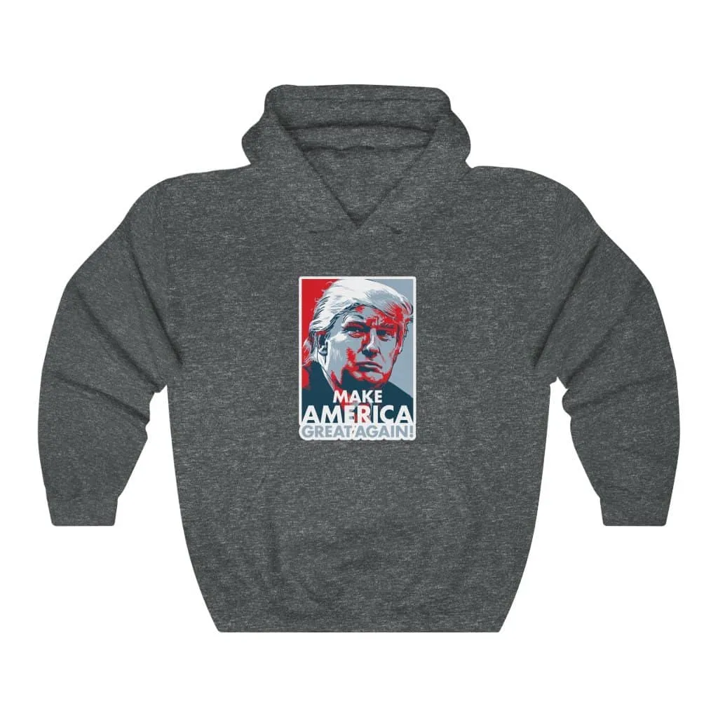 Make America Great Again Trump Iconic Pullover Hoodie