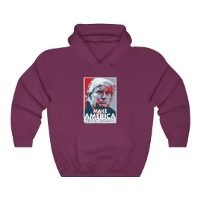 Make America Great Again Trump Iconic Pullover Hoodie