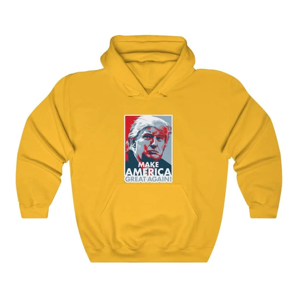 Make America Great Again Trump Iconic Pullover Hoodie