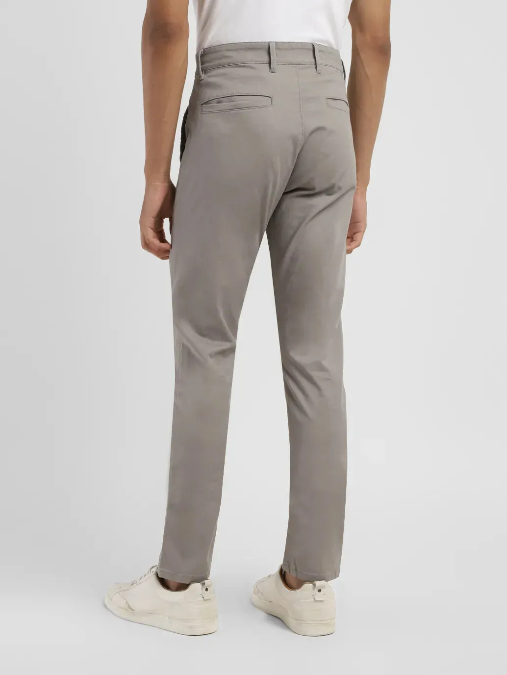 Men's 512 Grey Slim Tapered Fit Chinos