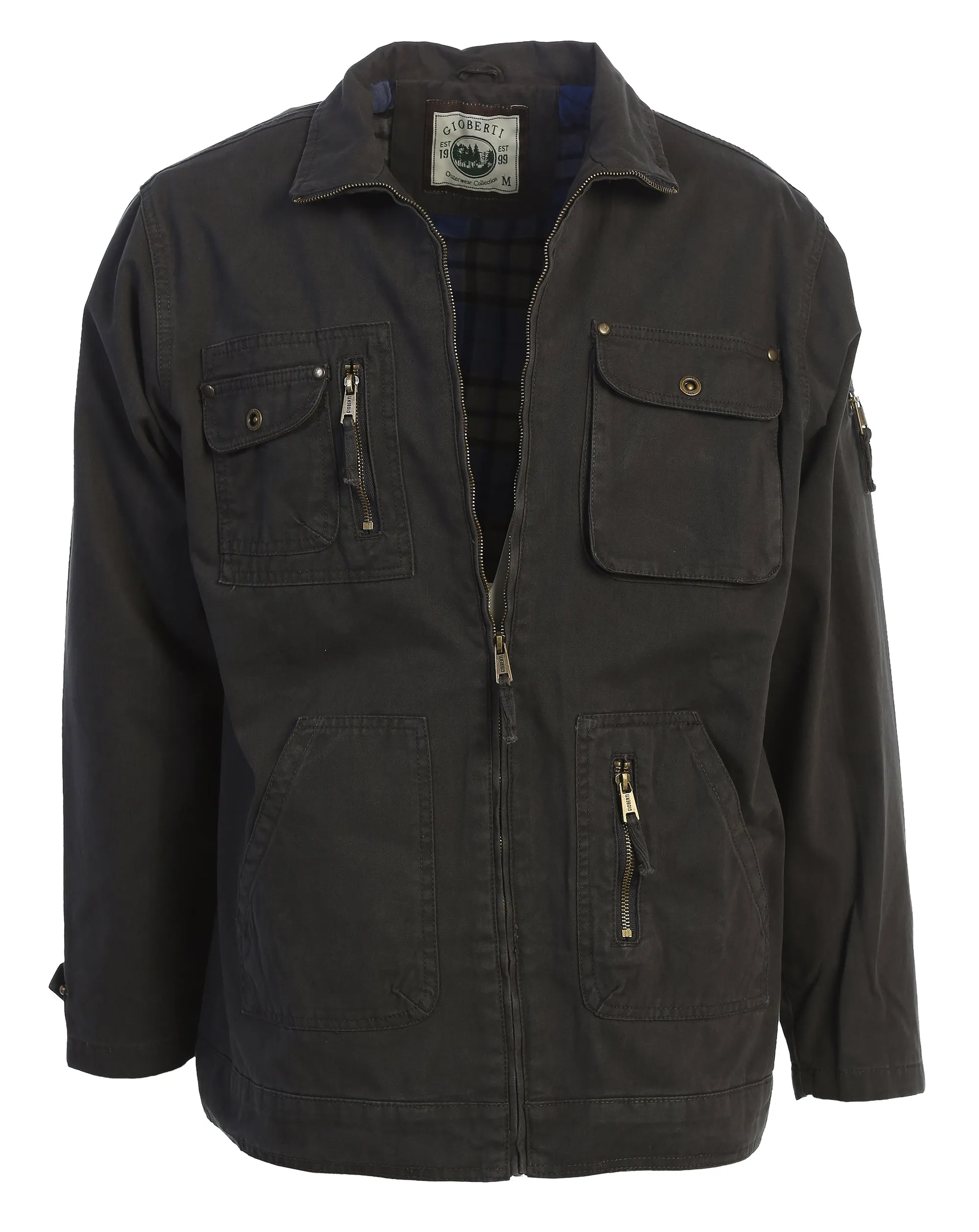 Men's Cargo Shirt Jacket