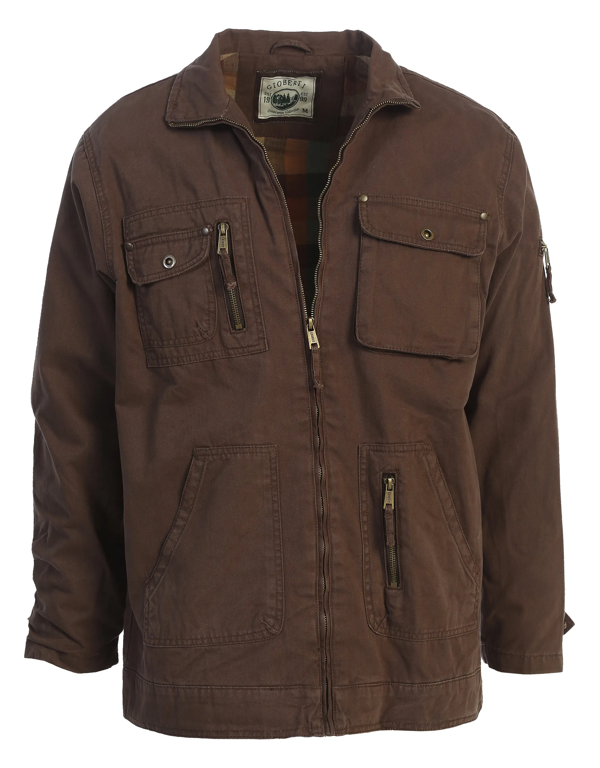 Men's Cargo Shirt Jacket