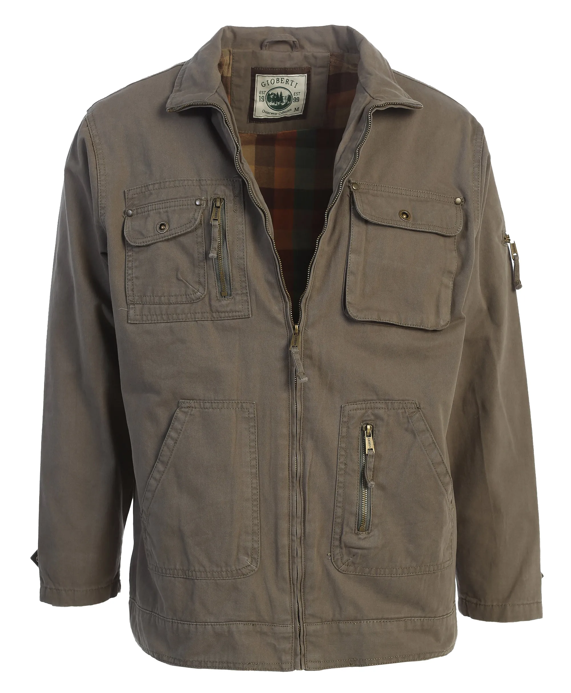 Men's Cargo Shirt Jacket