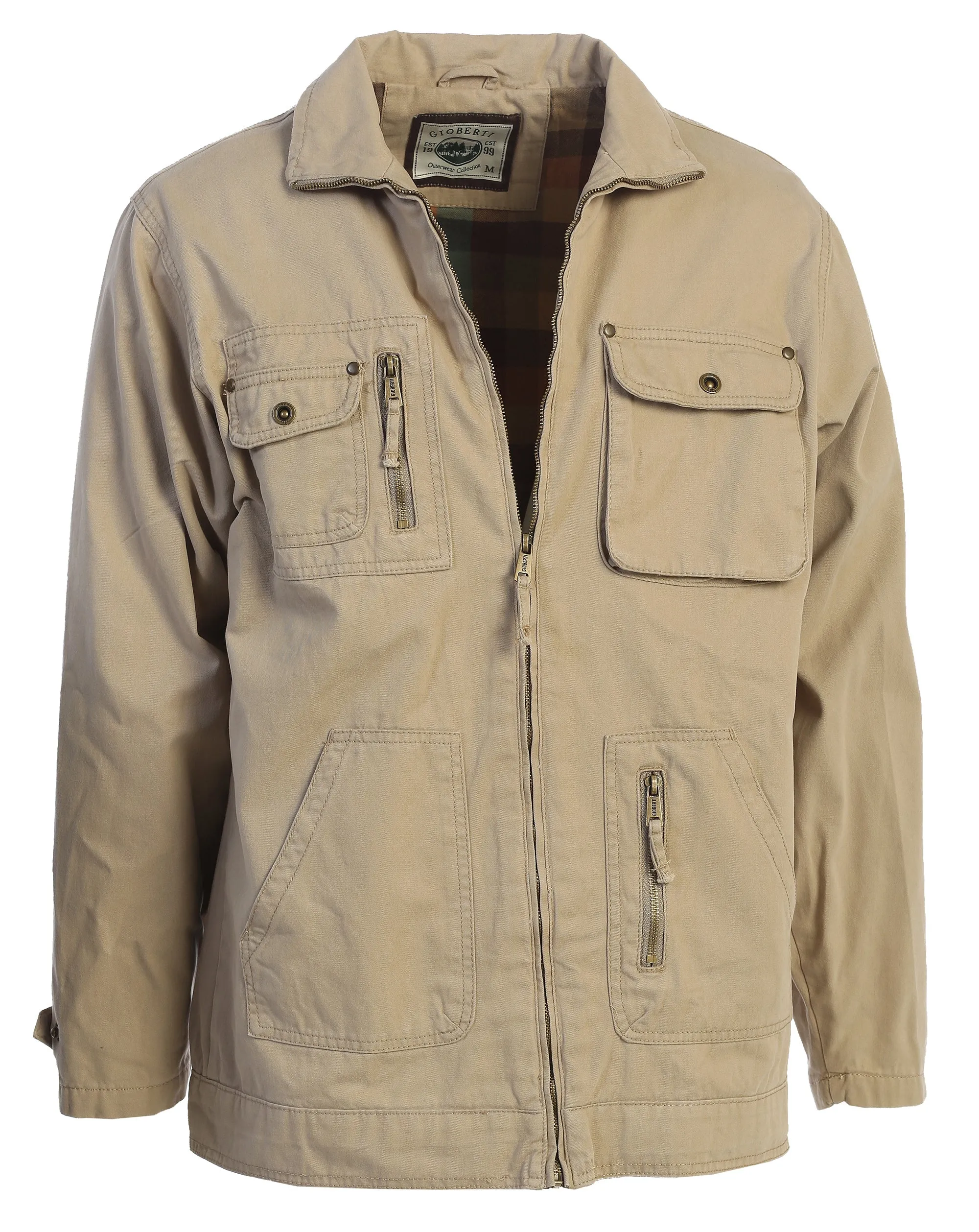 Men's Cargo Shirt Jacket