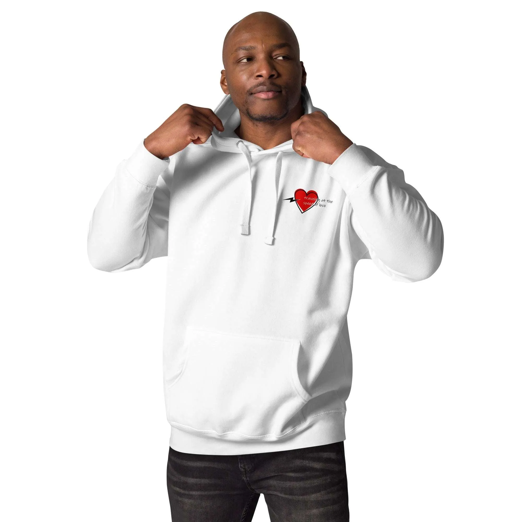 Men's Cartoon Character Graphic And Slogan Hoodie