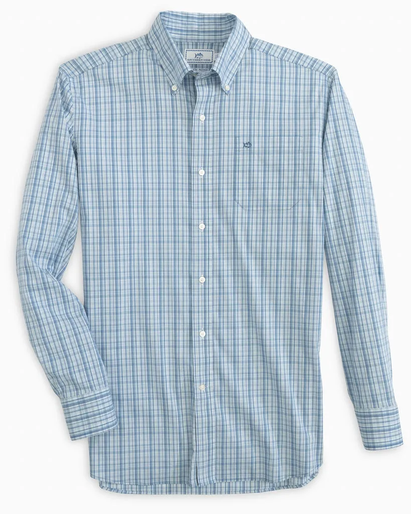 Men's Ellis Coastal Passage Plaid Sport Shirt