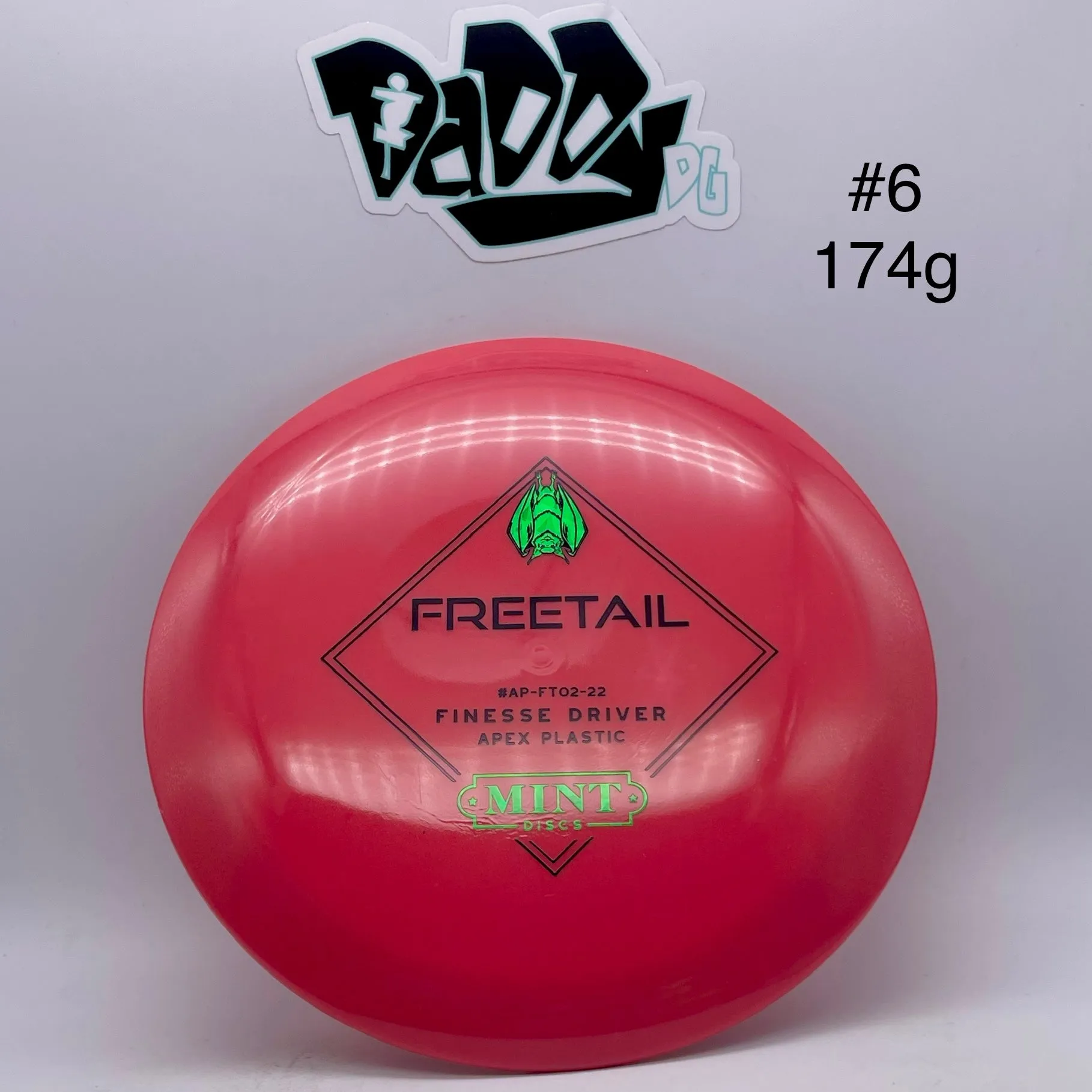 Mint Discs Apex Freetail 2nd Run Control Driver