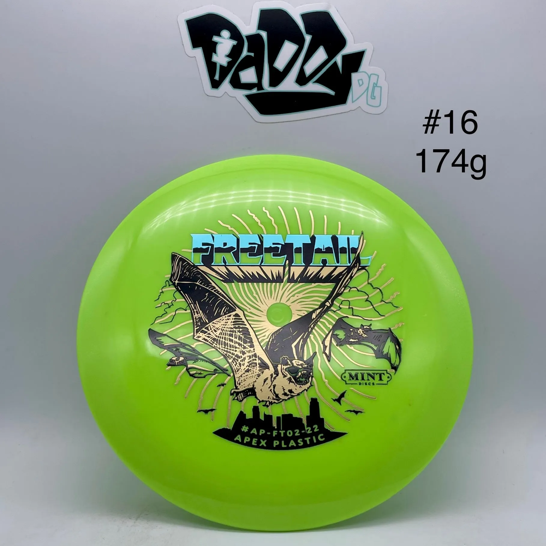 Mint Discs Apex Freetail 2nd Run Control Driver