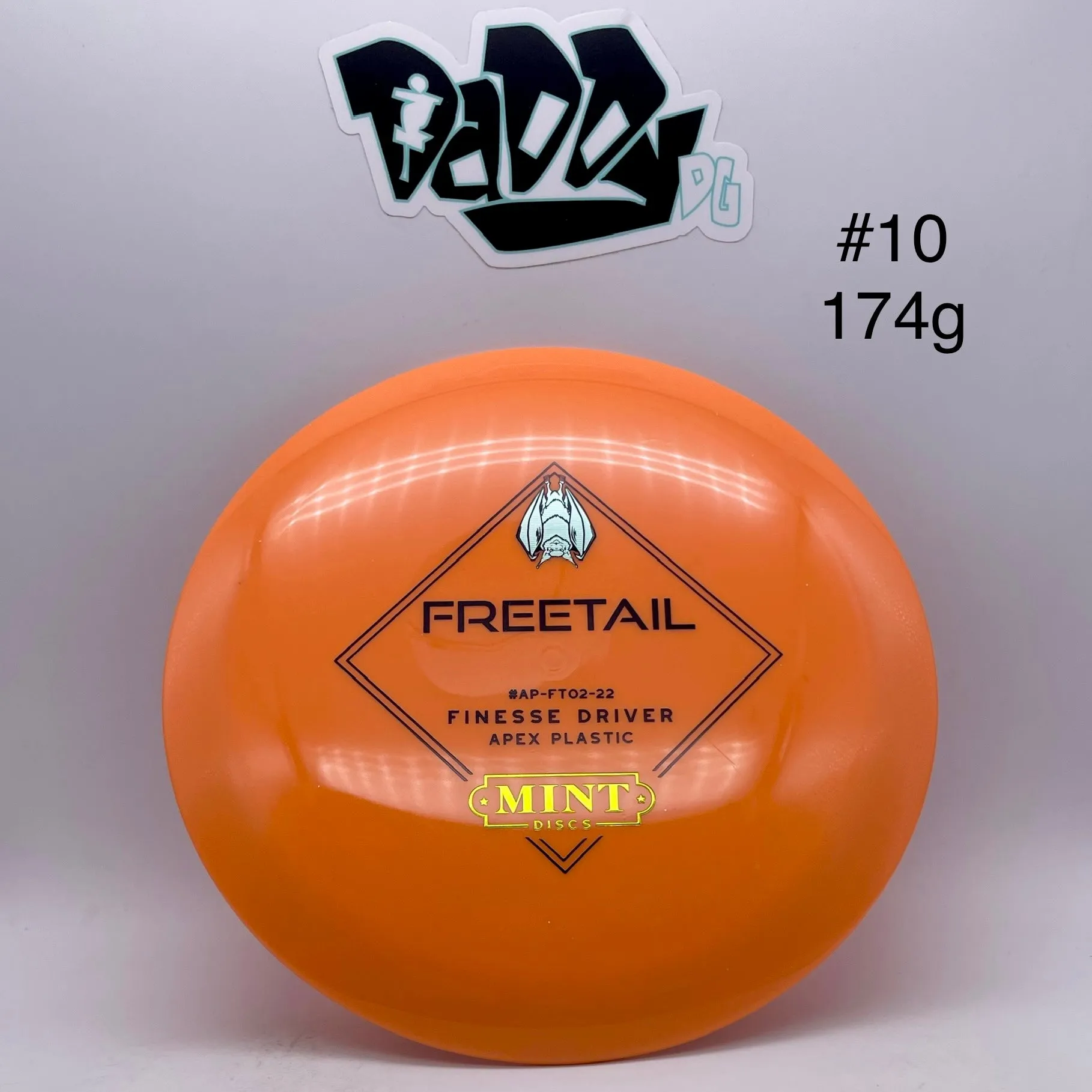 Mint Discs Apex Freetail 2nd Run Control Driver