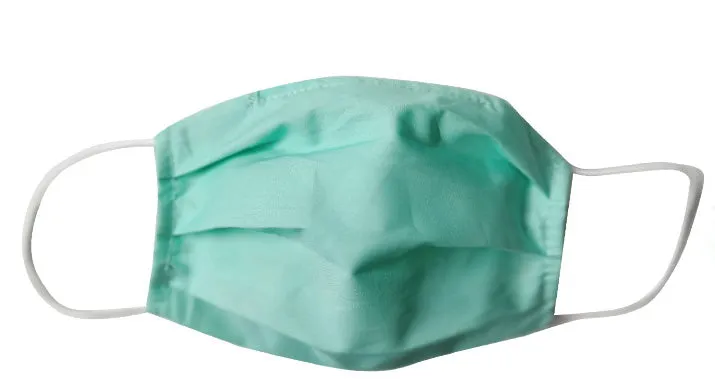 Mint Fabric Face Mask (Adult/Child)