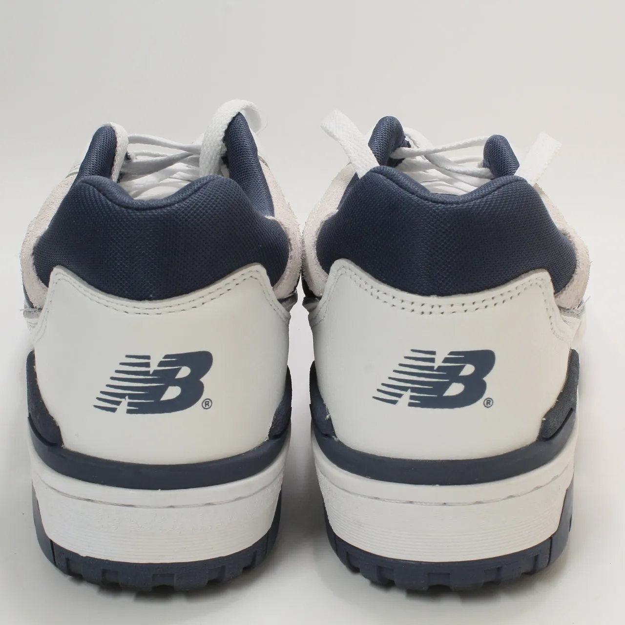 New Balance BB550 White Navy OffWhite Trainers