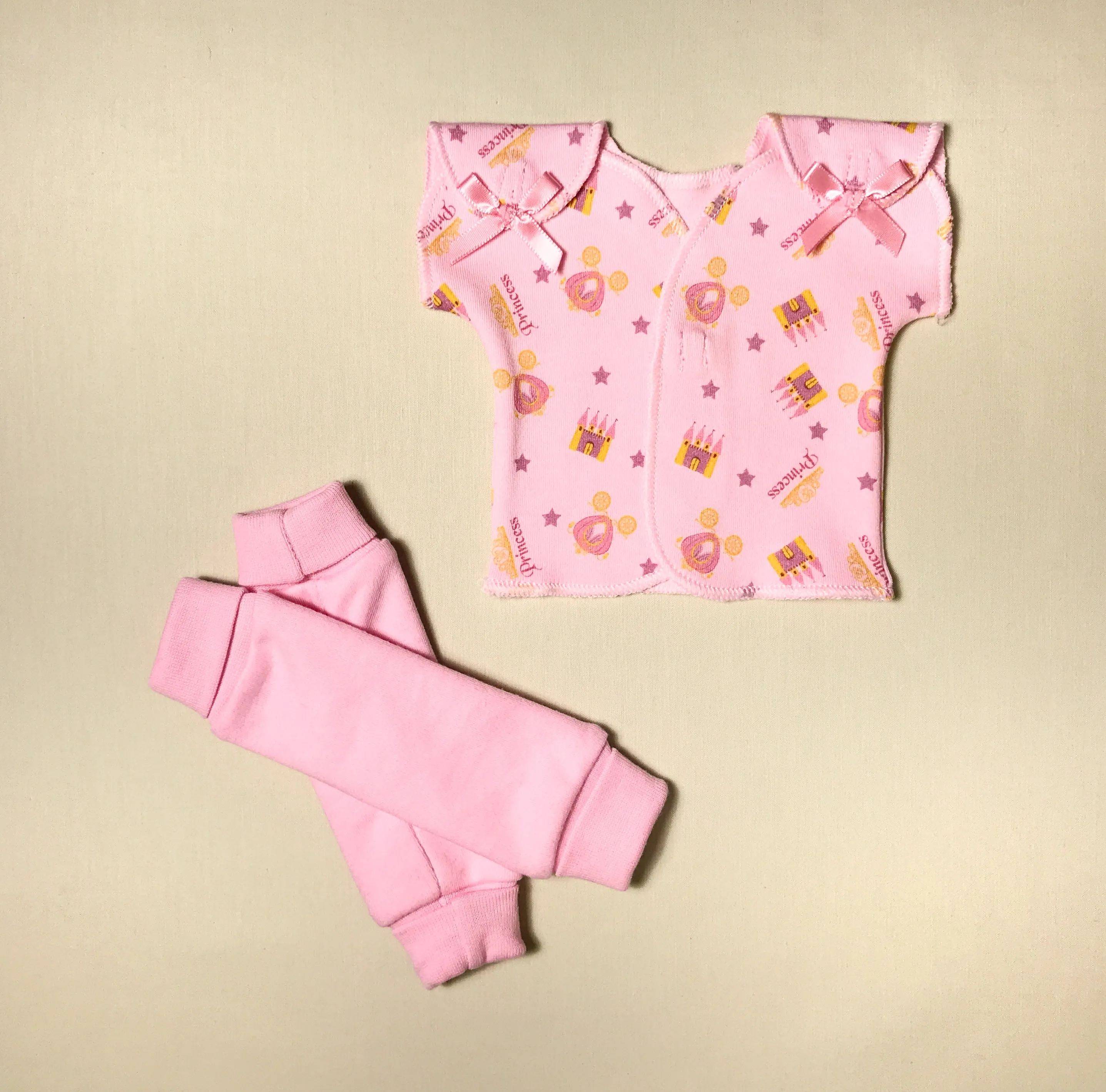 NICU Friendly Leg Warmers Solid Pink