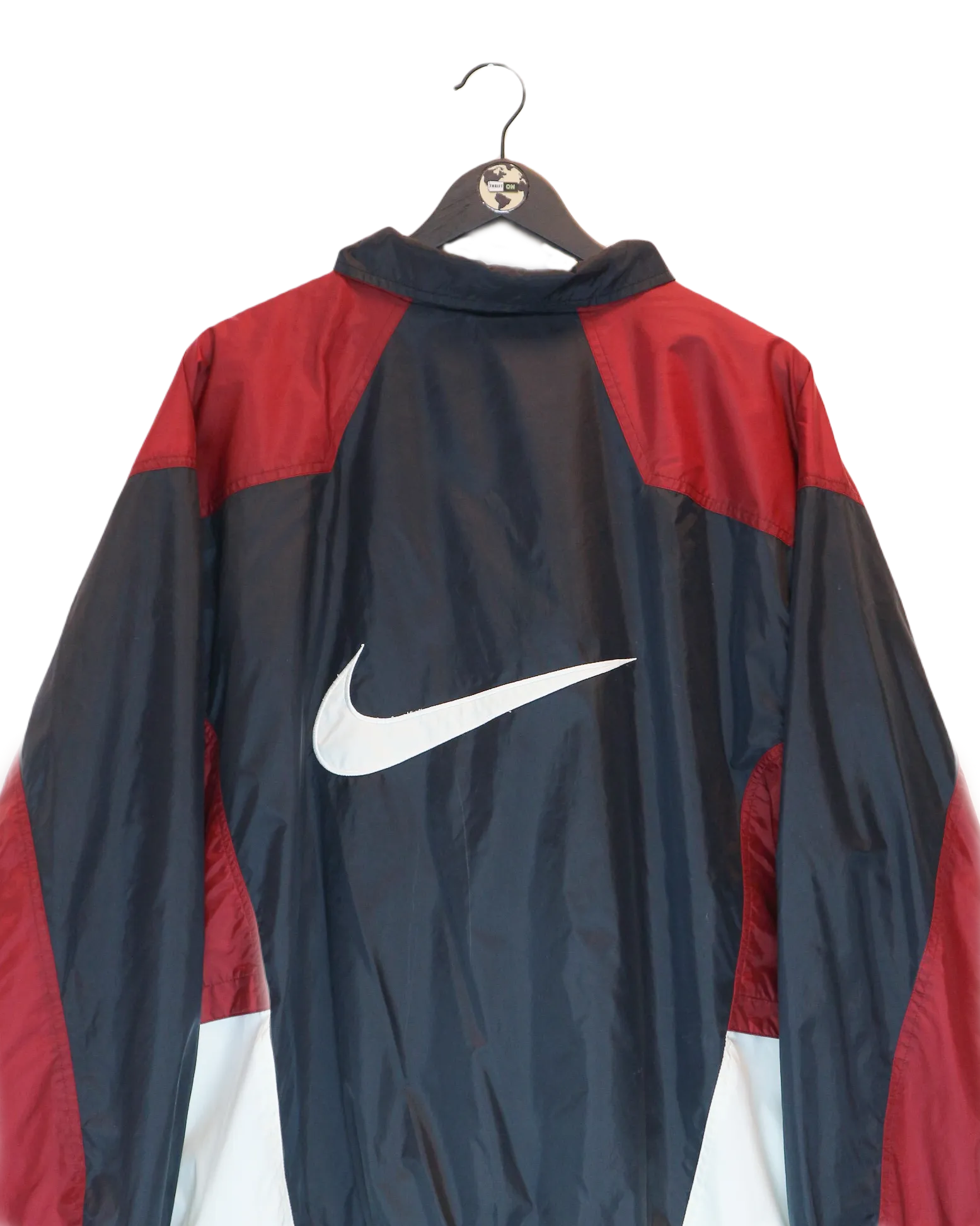 Nike Big Swoosh Vintage Windbreaker XL