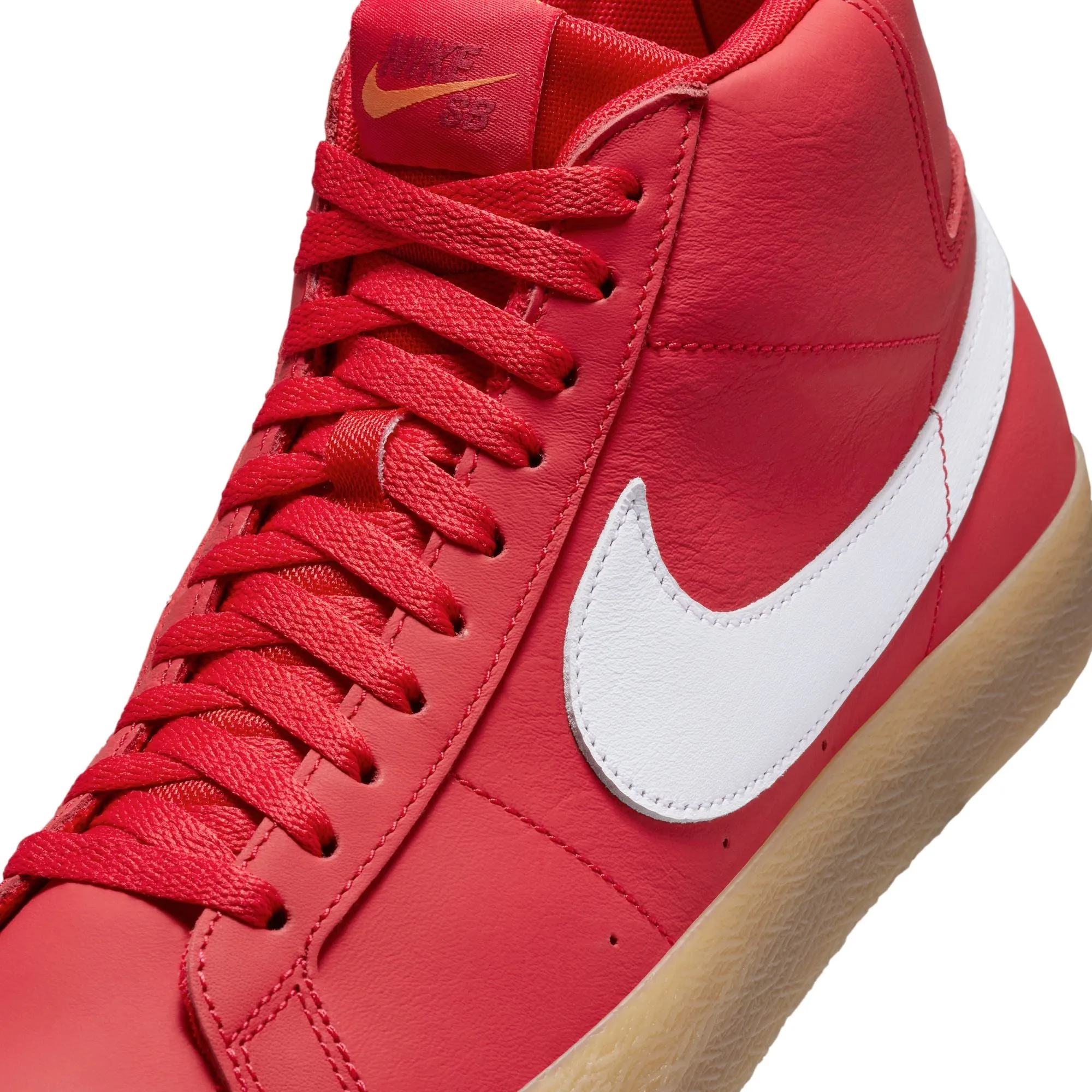 Nike SB Zoom Blazer Mid - University Red/White-White