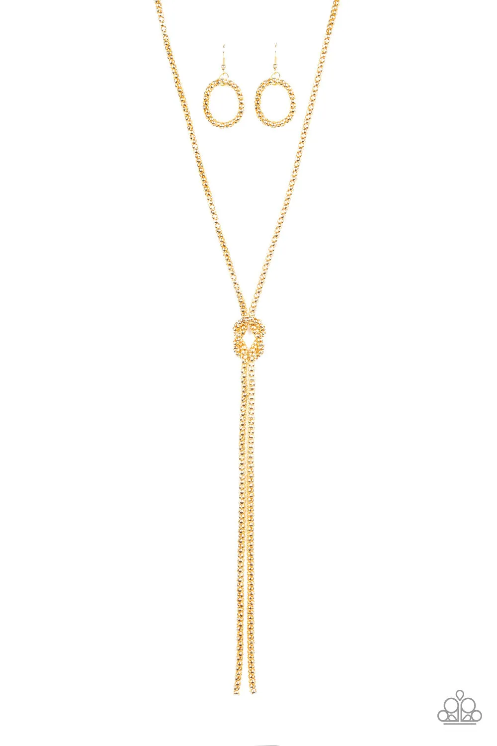 Paparazzi Born Ready - Gold Long Necklace