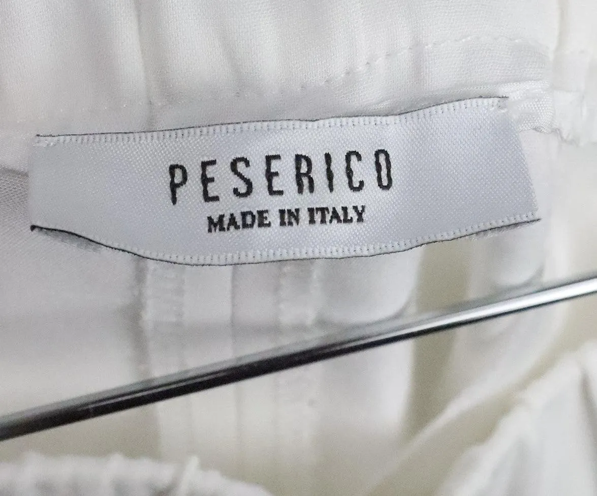 Peserico White Pants sz 8