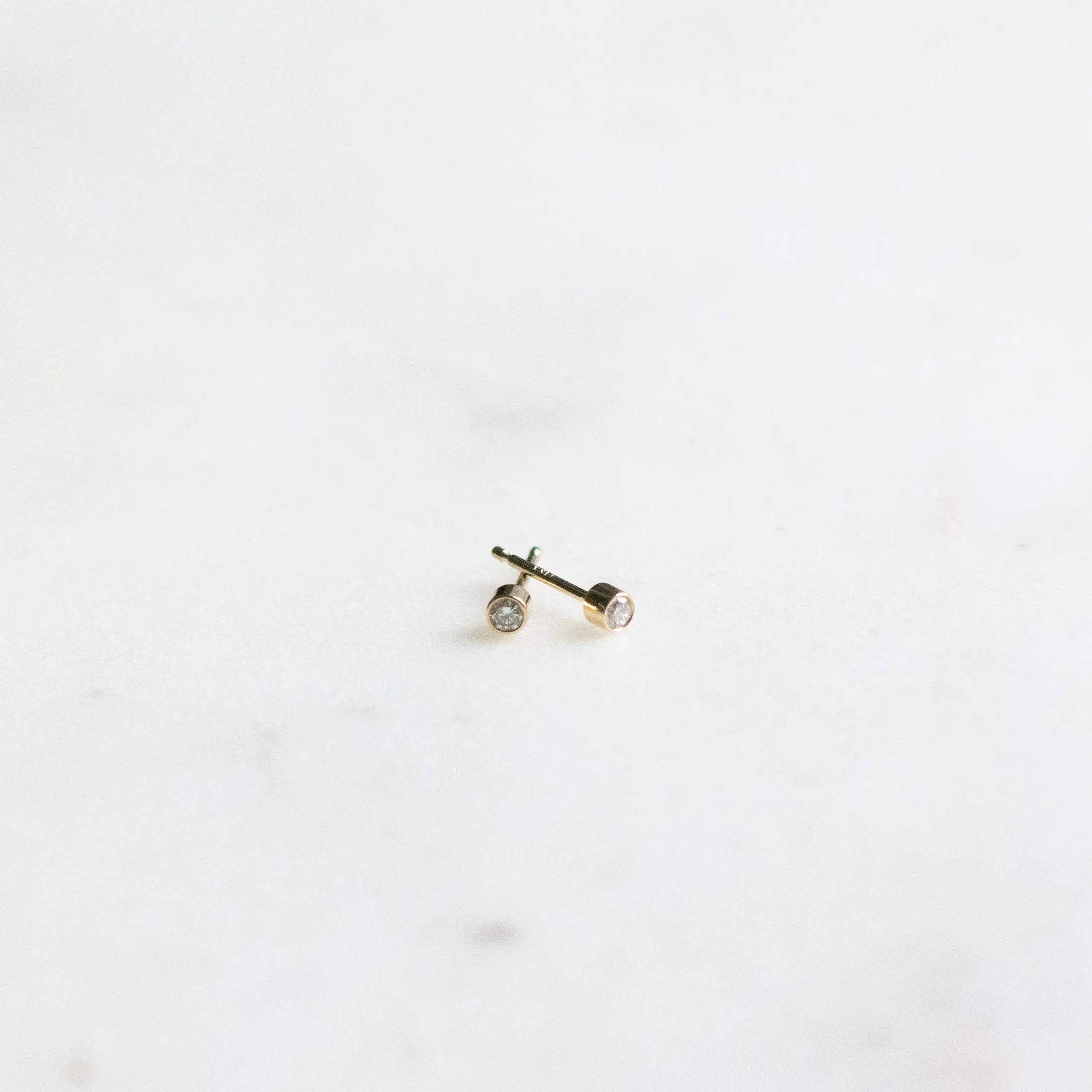 Petite Diamond Stud Earrings