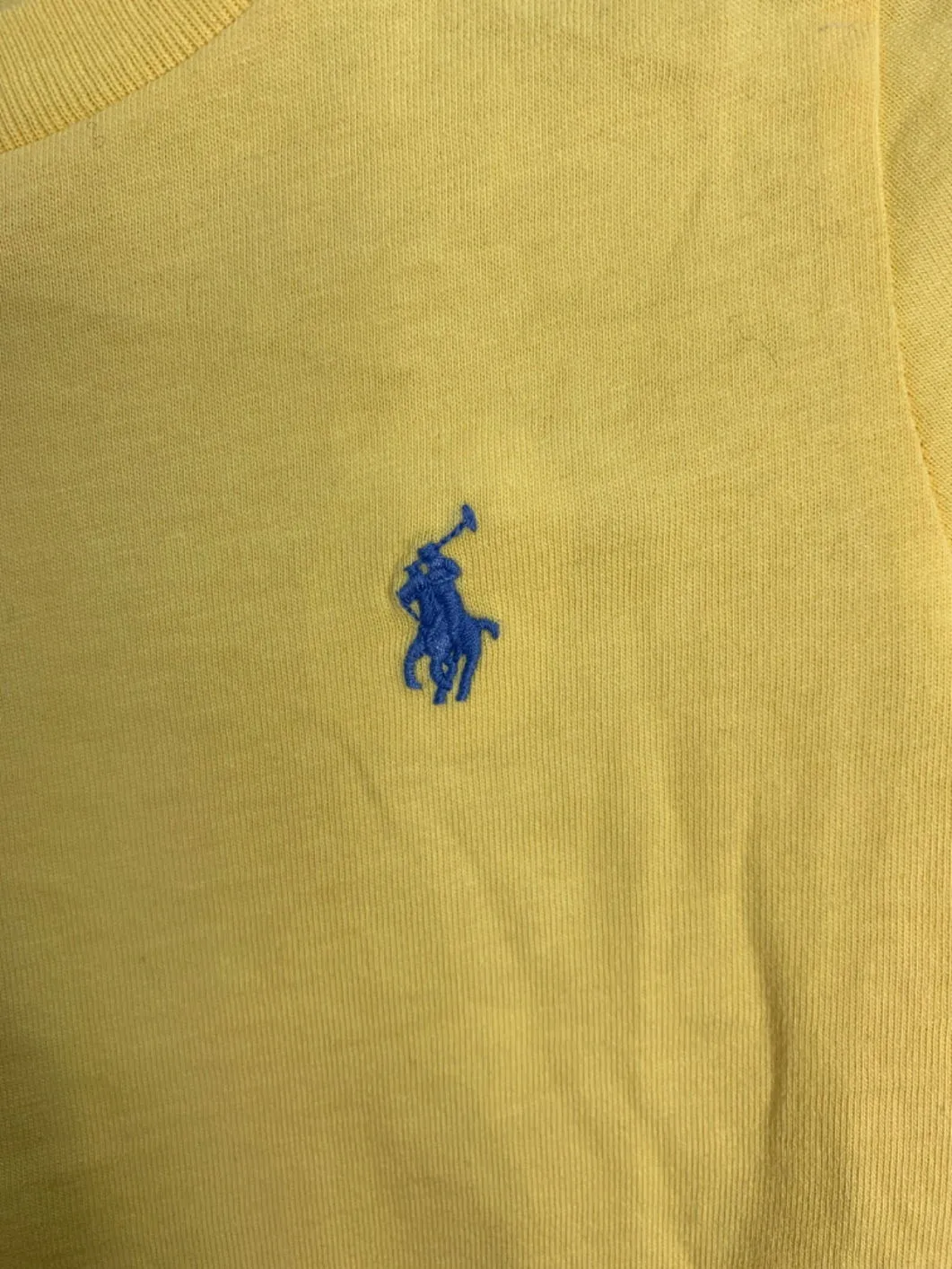 Polo Ralph Lauren Yellow Short Sleeve T-Shirt UK 3yrs