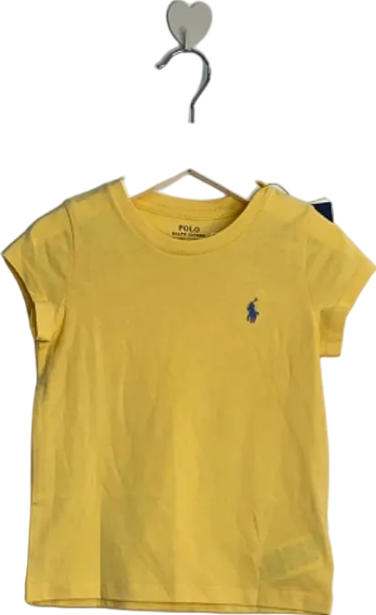 Polo Ralph Lauren Yellow Short Sleeve T-Shirt UK 3yrs