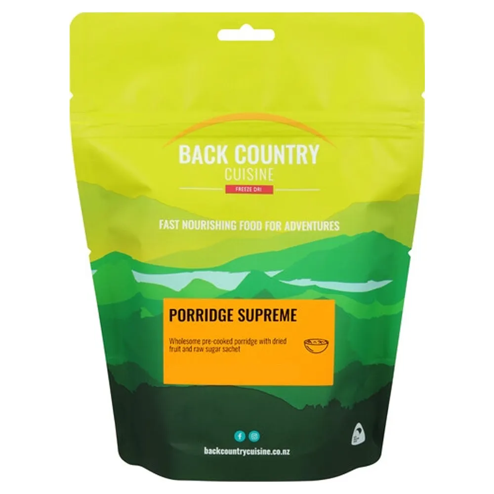 Porridge Supreme Freeze Dried Meal - Small Serve