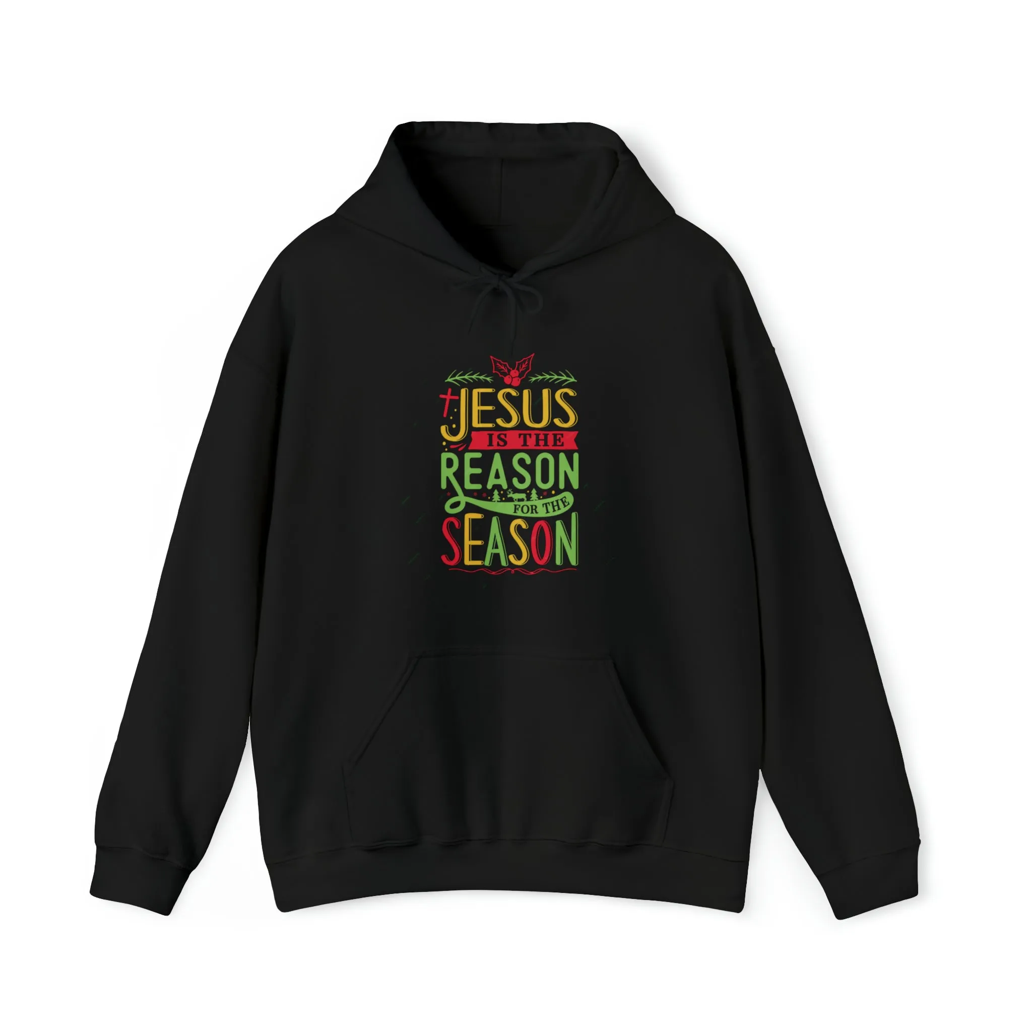 "Jesus is the reason" Unisex Heavy Blend™ Hooded Sweatshirt