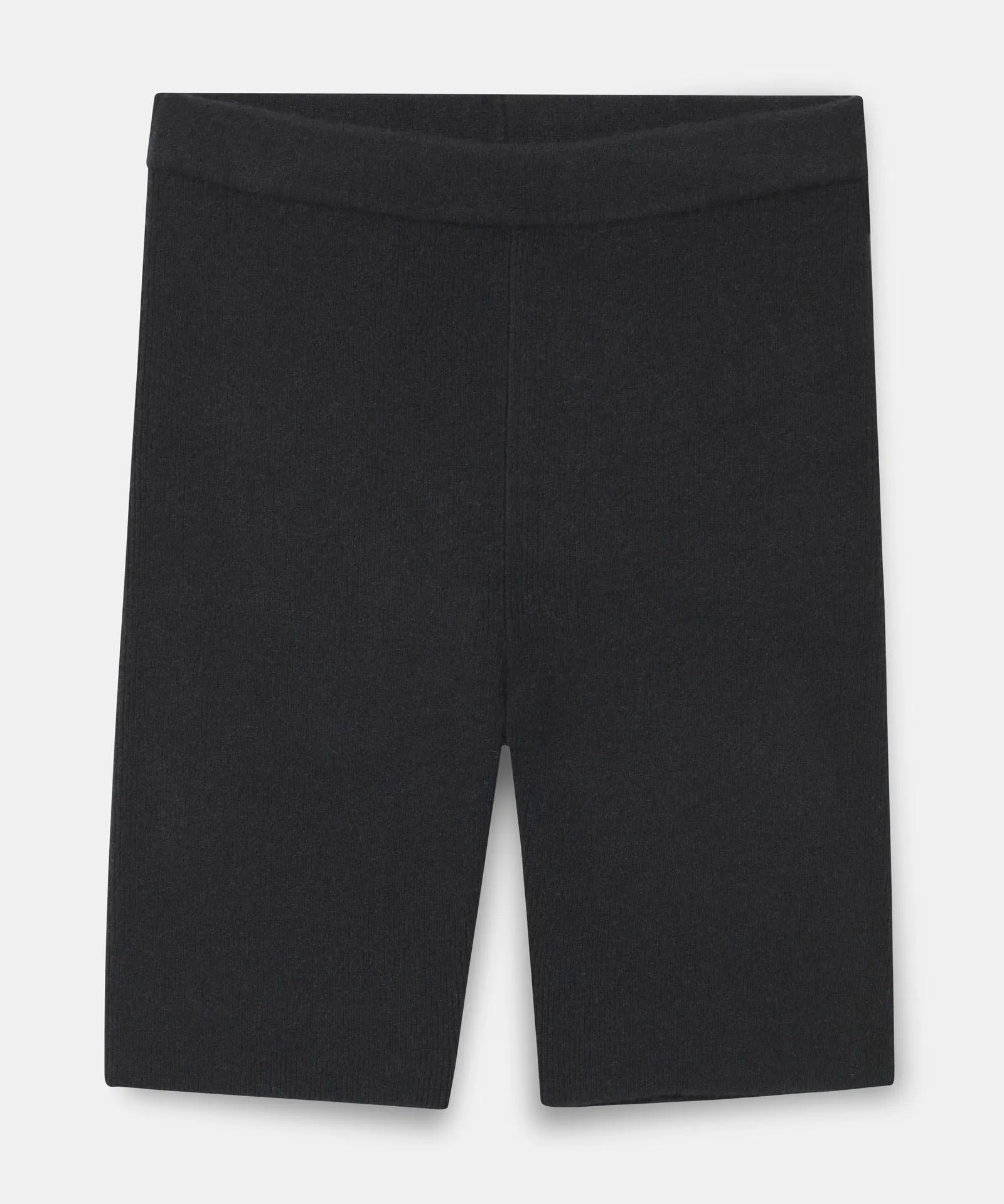 Recycled Cashmere Ribbed Biker Short