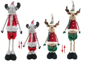 Reindeer Extendable Legs 2 Asst (80-115cm)