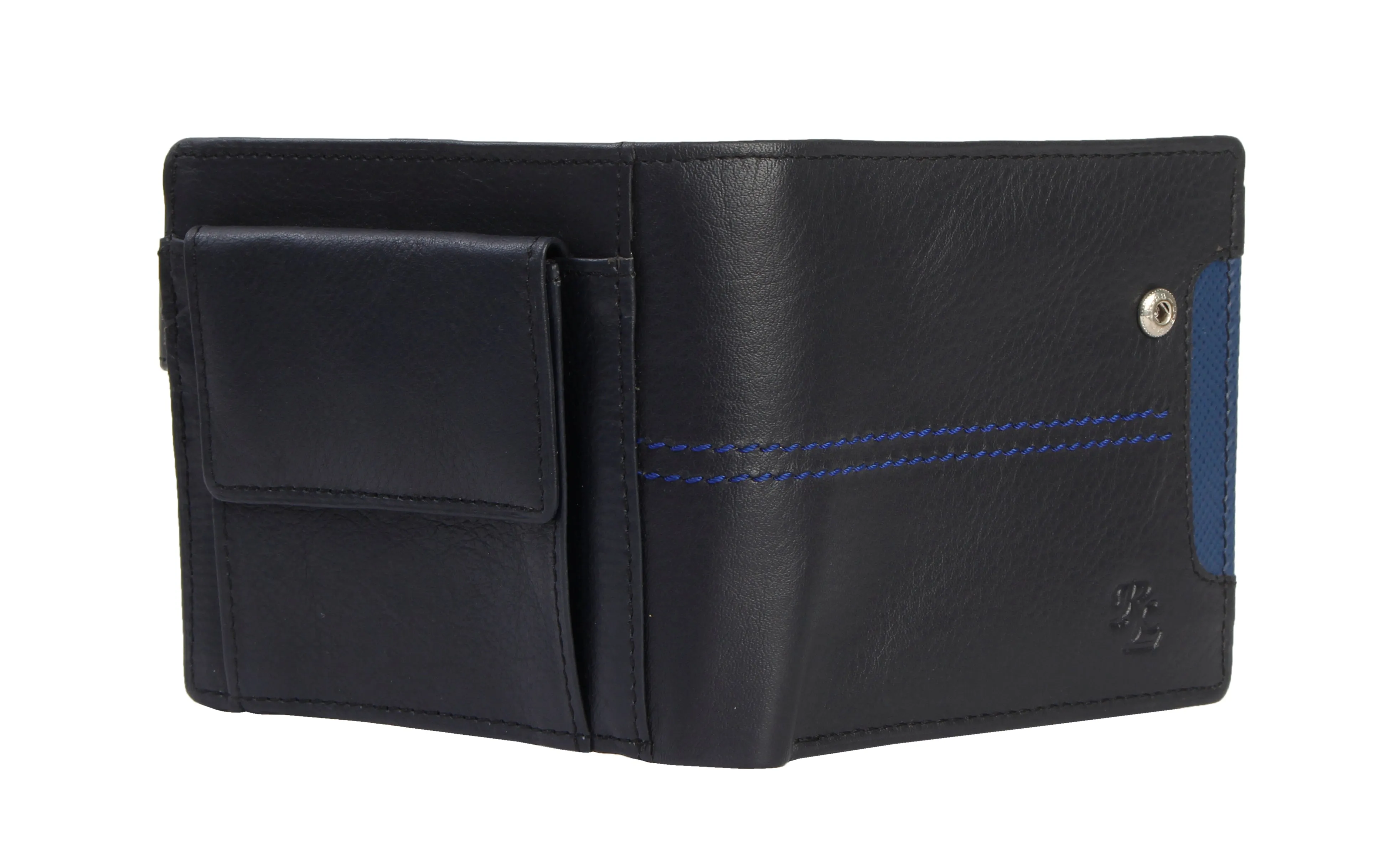 RL Loop & Stitch Leather Wallet