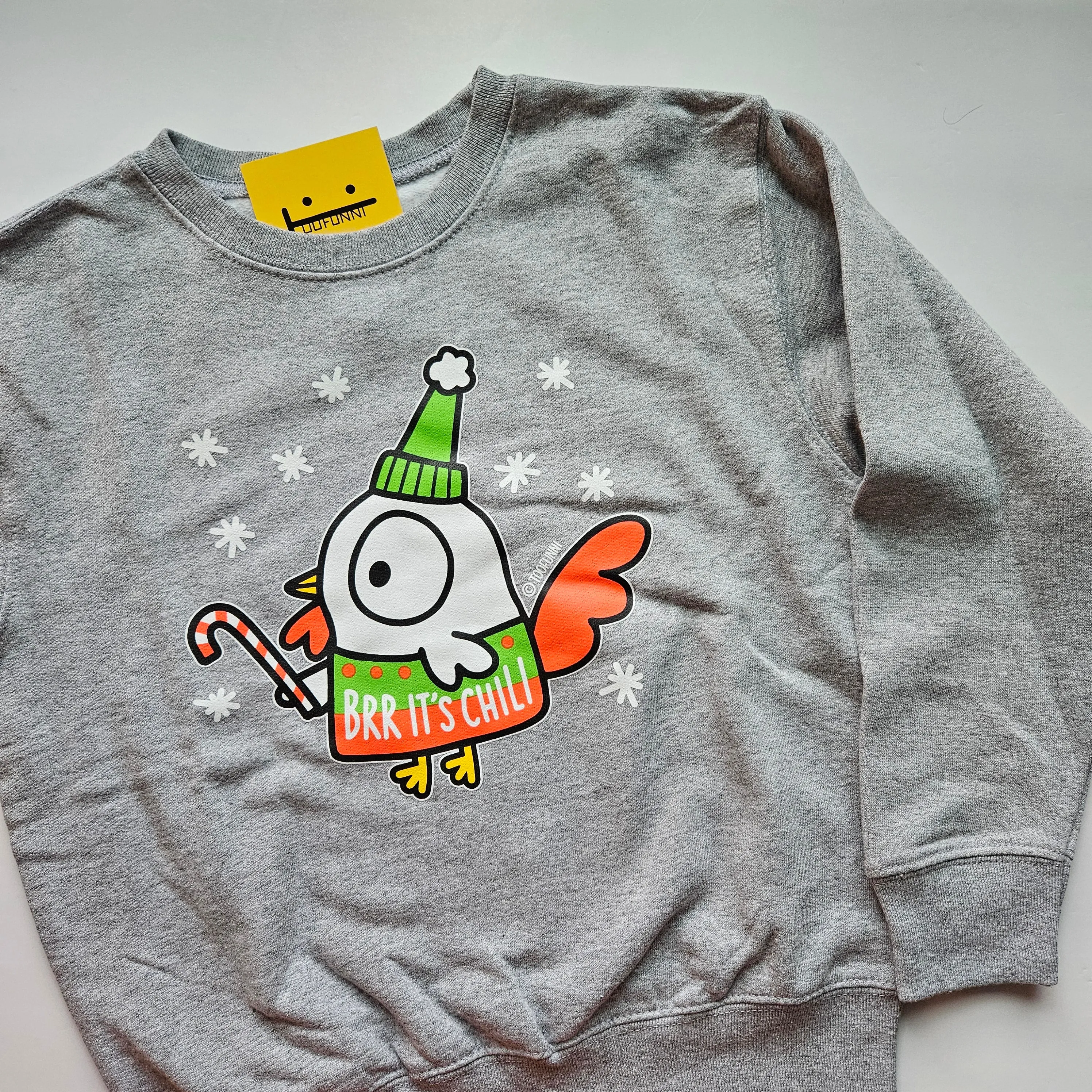 ROOSTER SAUCE - Grey Toddler Crew