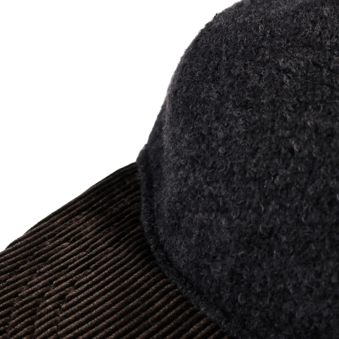 ROTOTO MOF JET CAP CORDUROY CHARCOAL