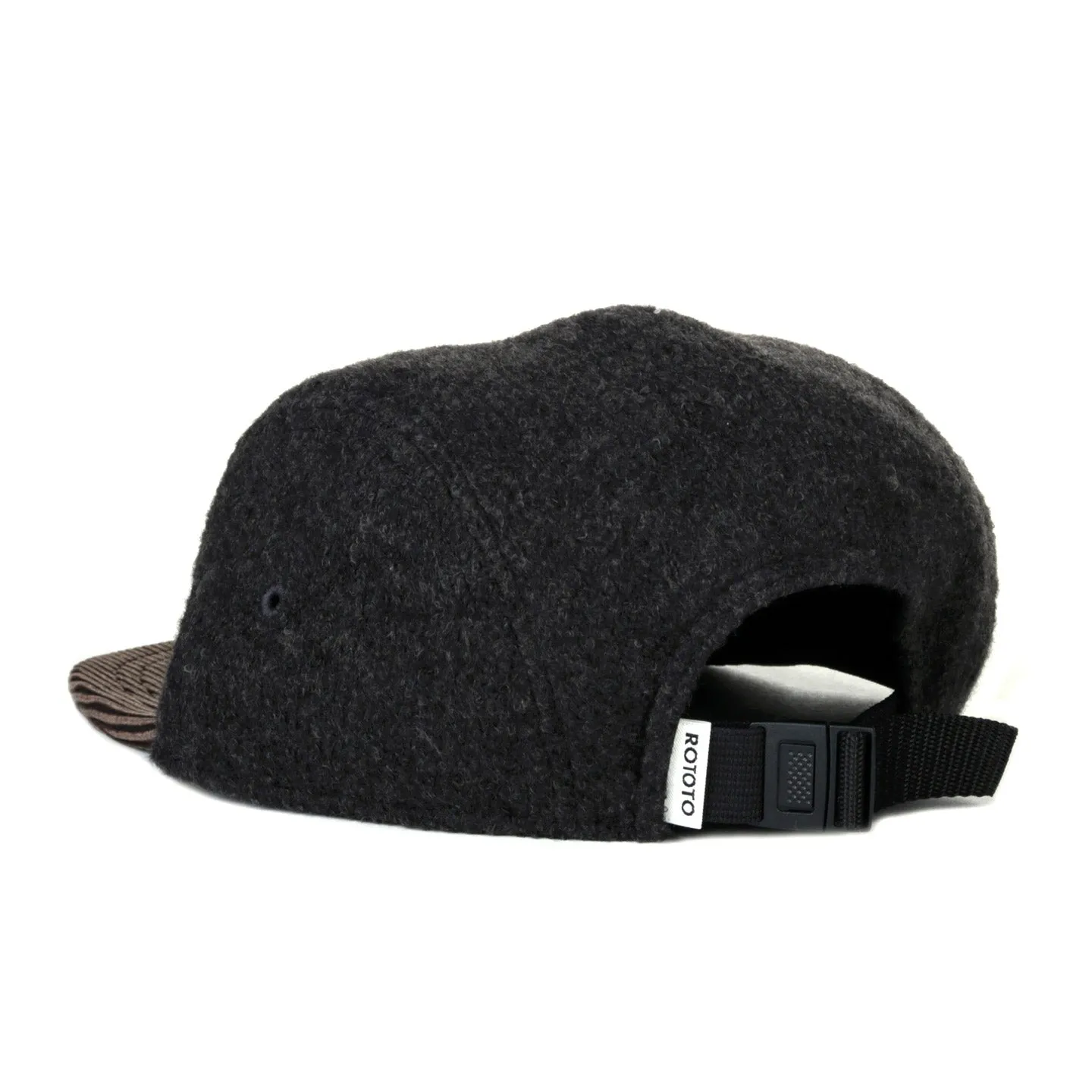 ROTOTO MOF JET CAP CORDUROY CHARCOAL