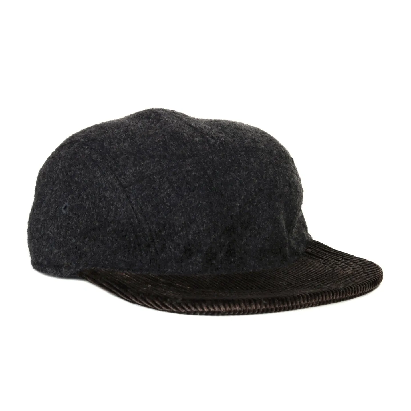 ROTOTO MOF JET CAP CORDUROY CHARCOAL