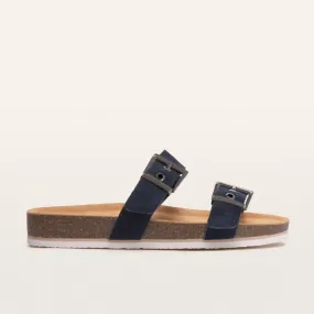 Sandy III Navy Suede