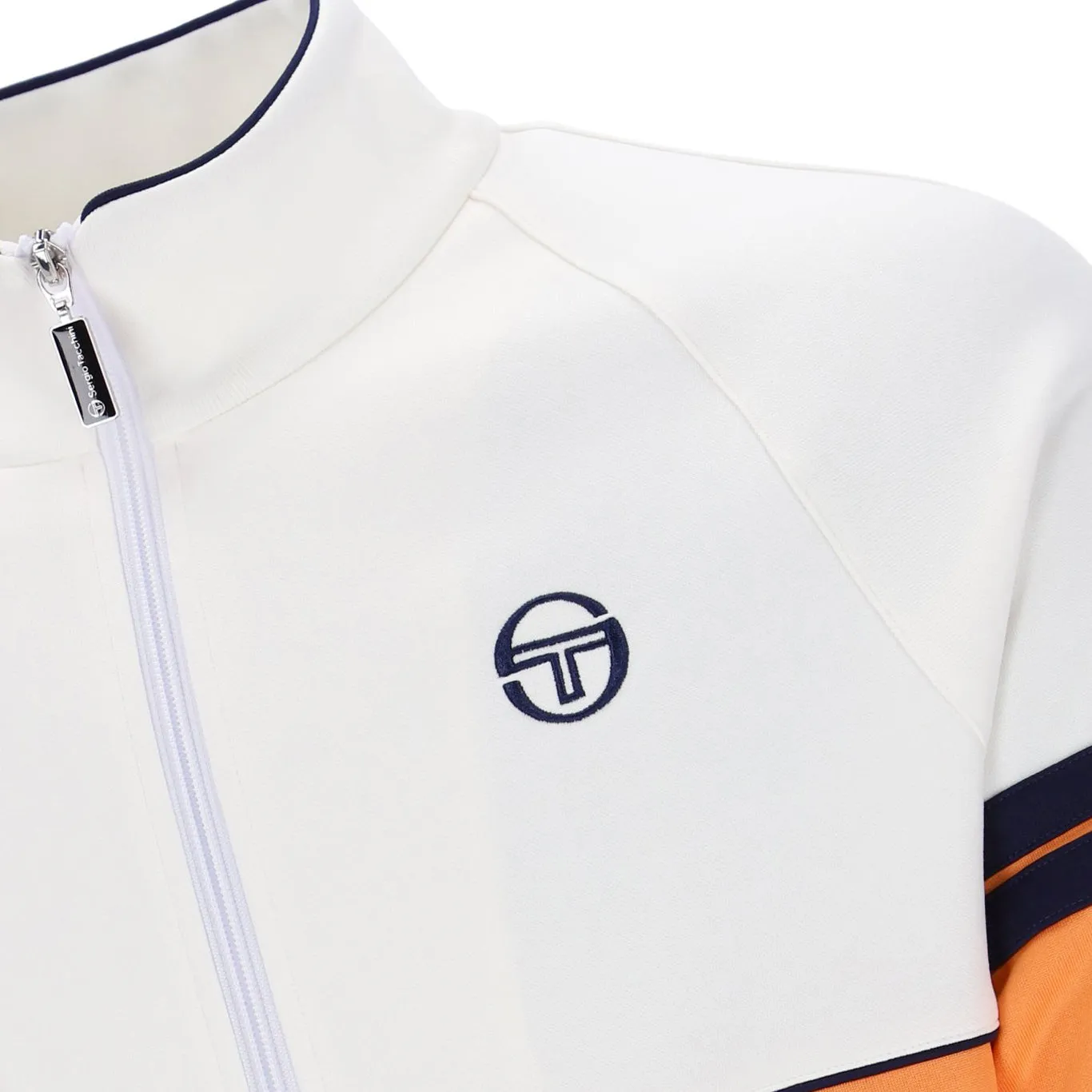 Sergio Tacchini Orion Track Top White/Orange