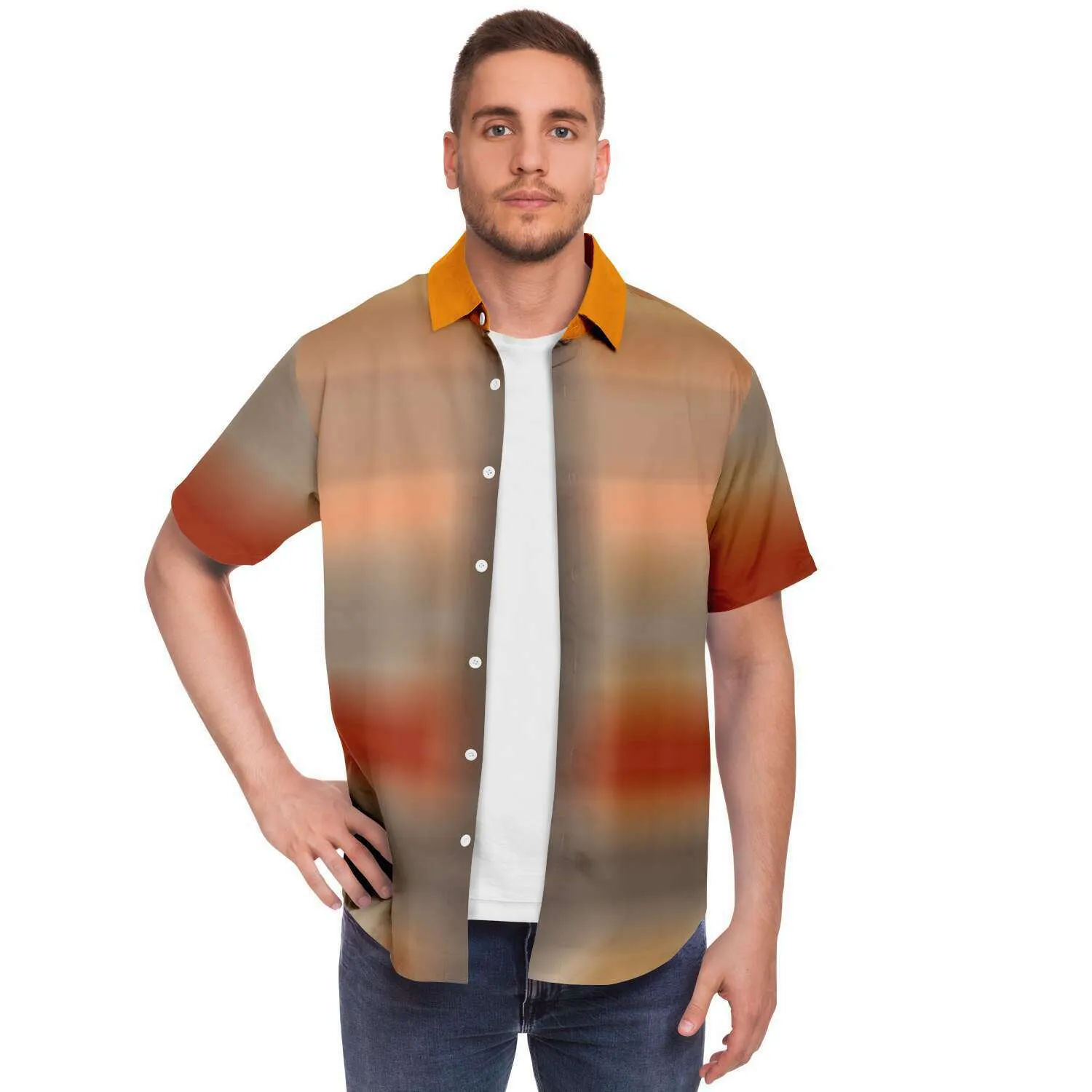 shirt with buttones camel