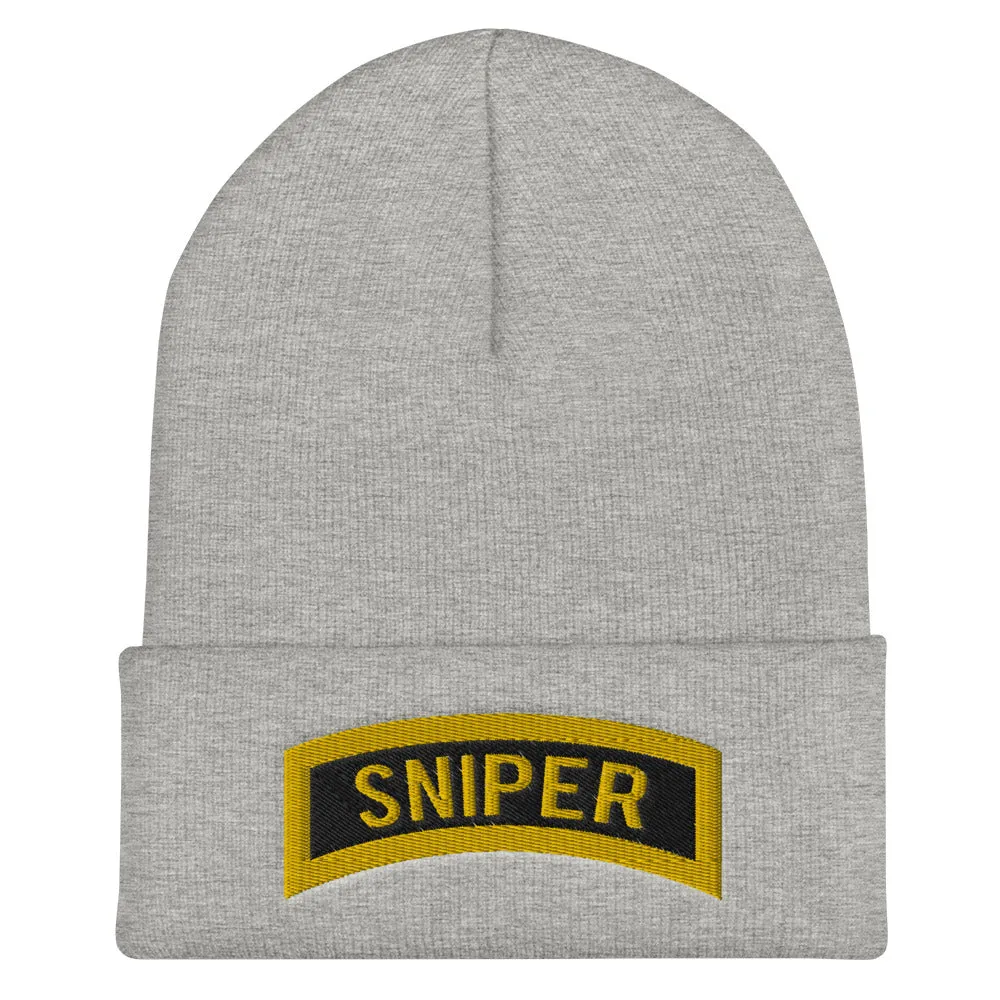 Sniper tab Cuffed Beanie