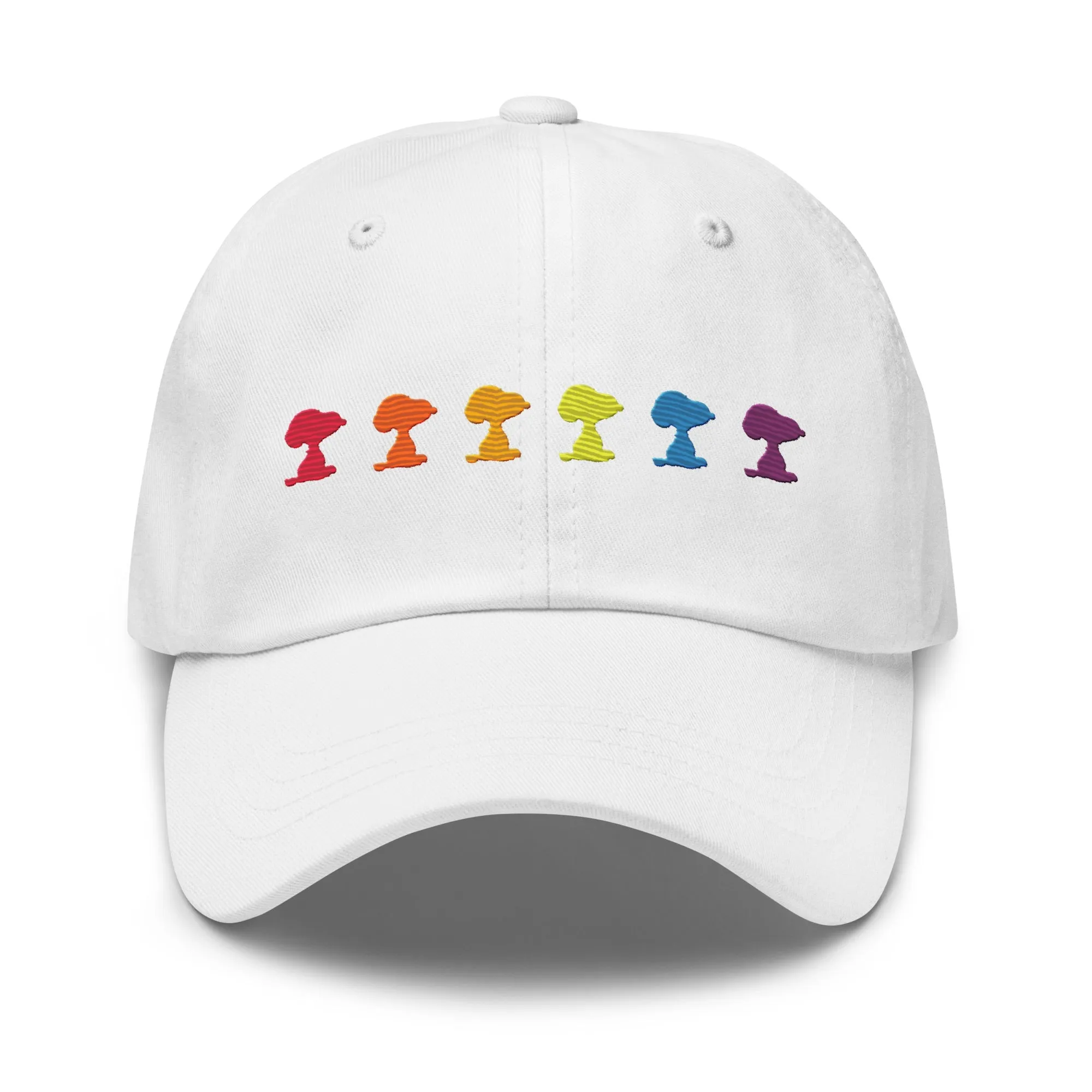 Snoopy Rainbow Dad Hat