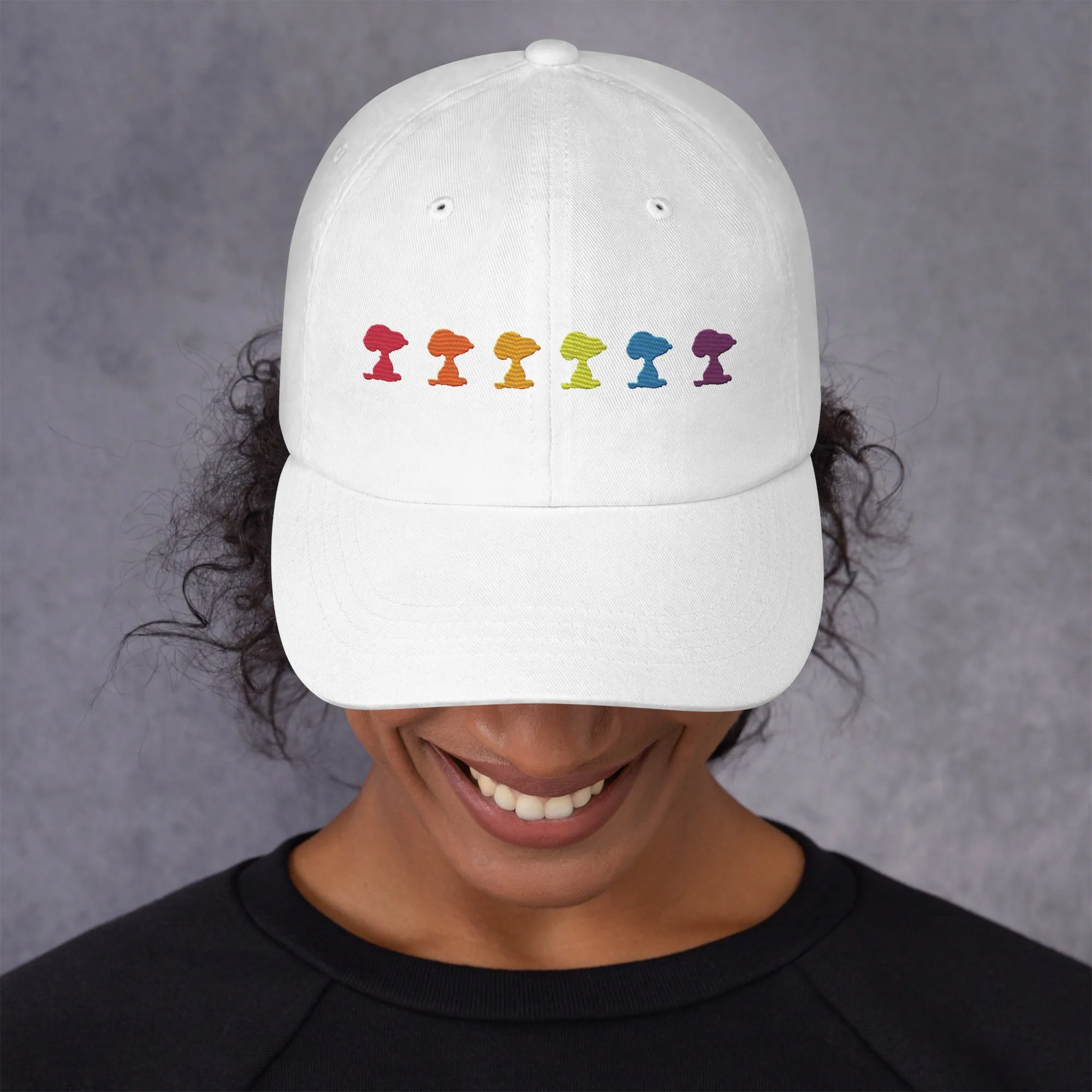 Snoopy Rainbow Dad Hat