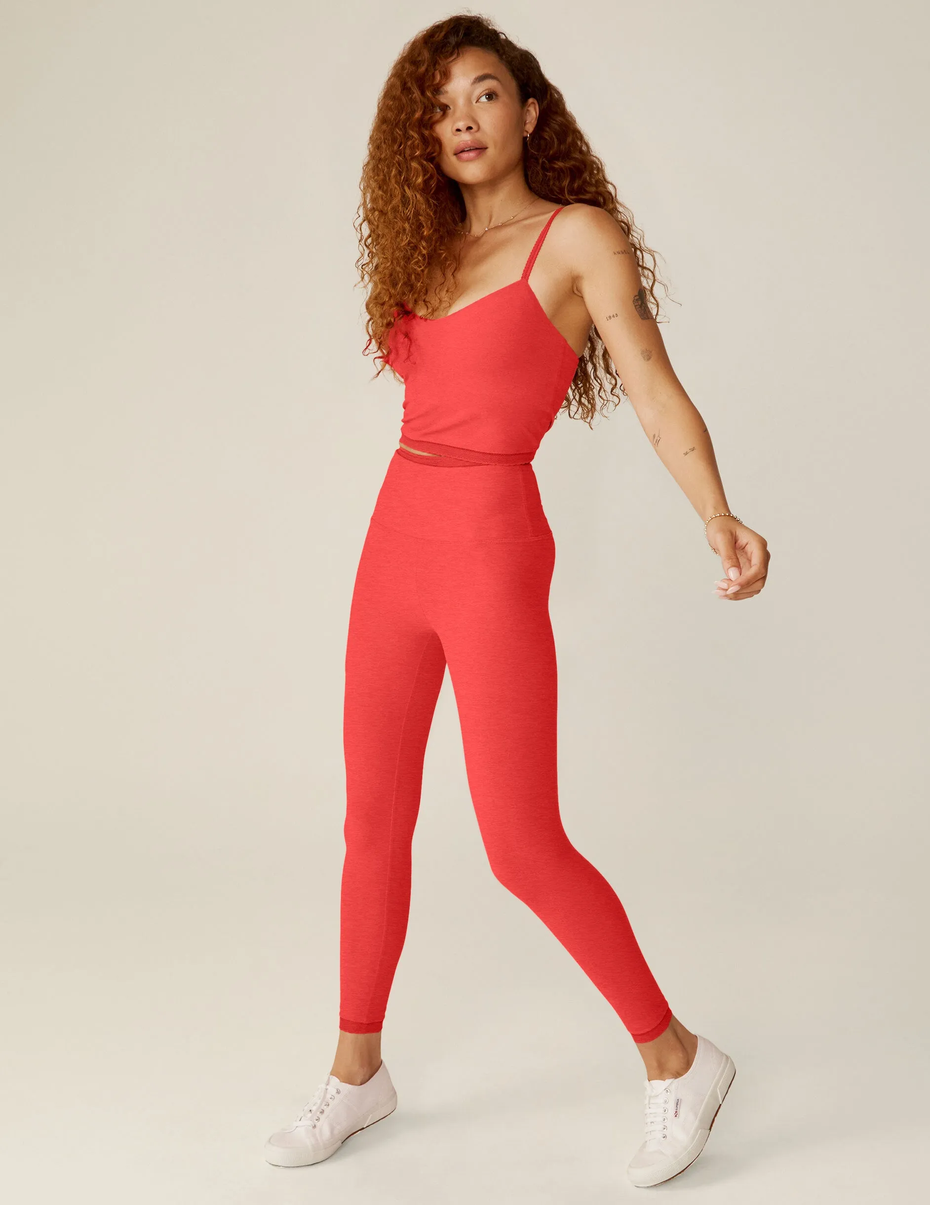 Spacedye Allure High Waisted Midi Legging