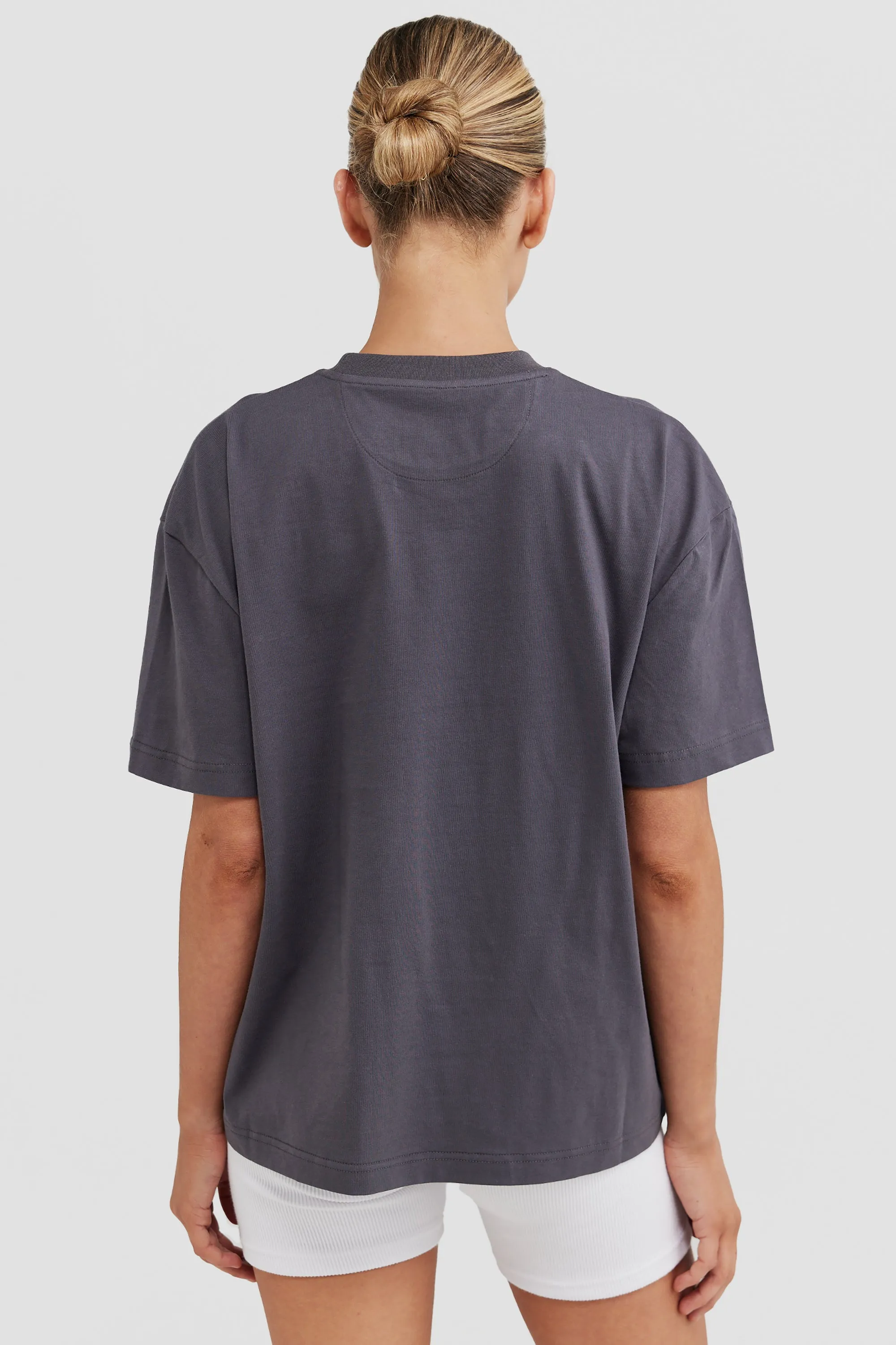 Spencer Logo T Shirt Charcoal