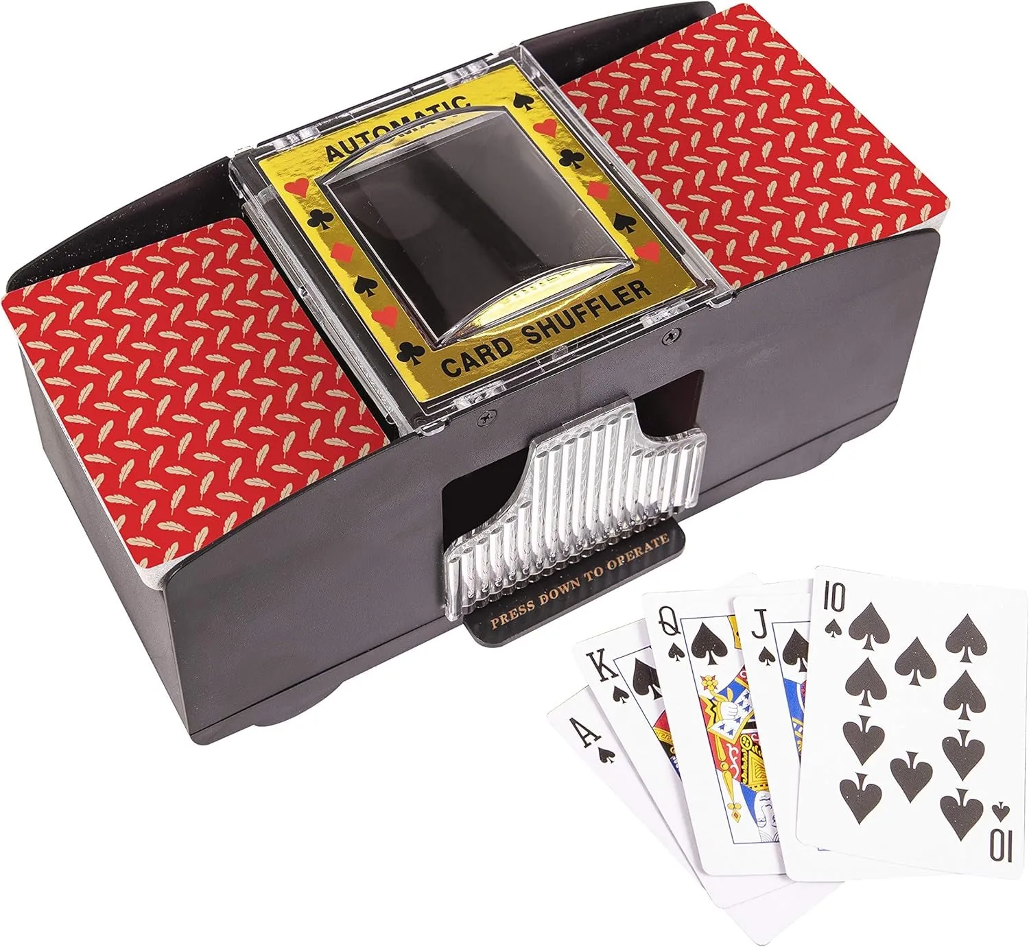 Spring Automatic Card Shuffler I Poker Cards Professional Casino Card Shufflers